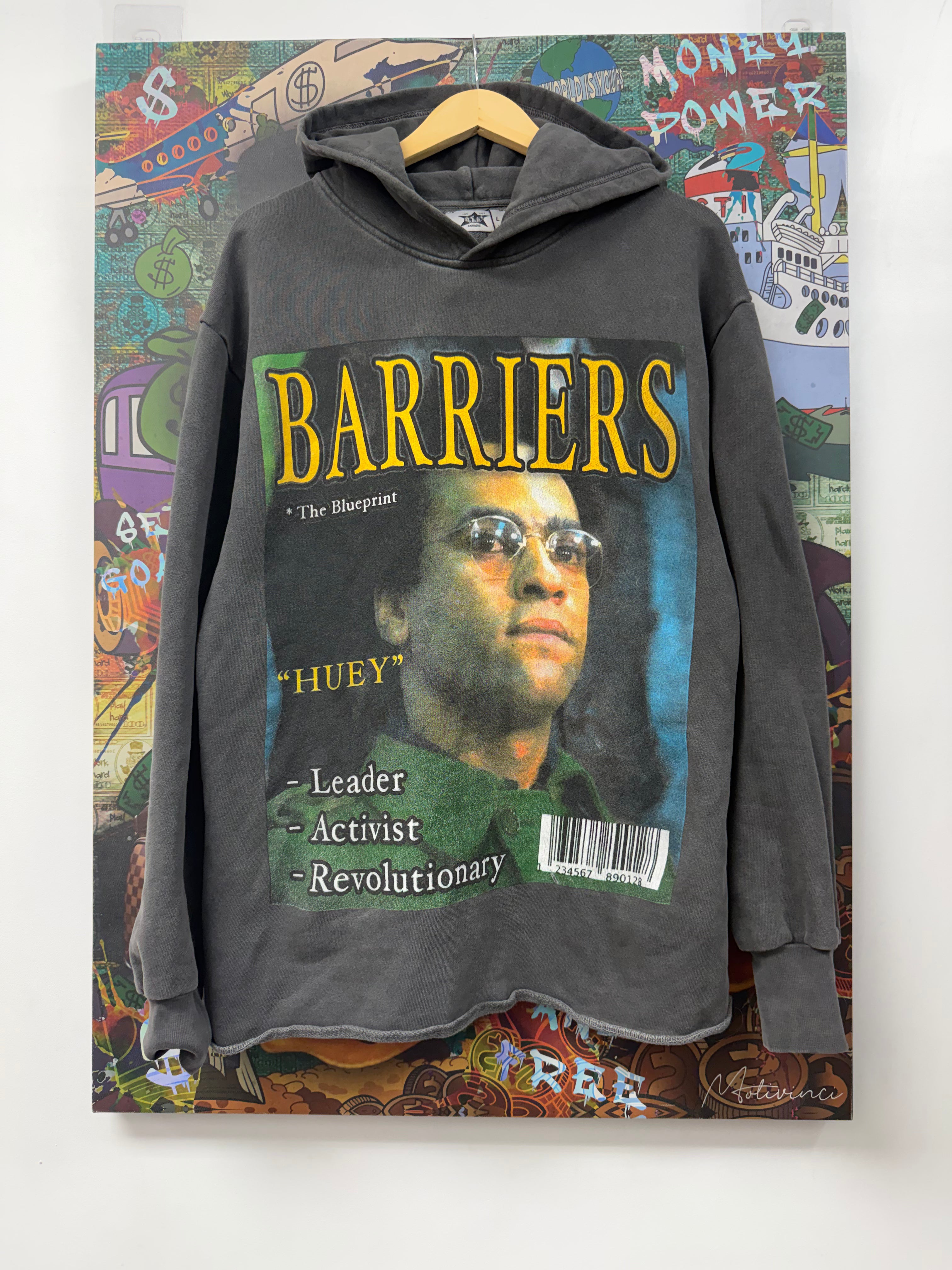 Barriers Grey Huey Hoodie