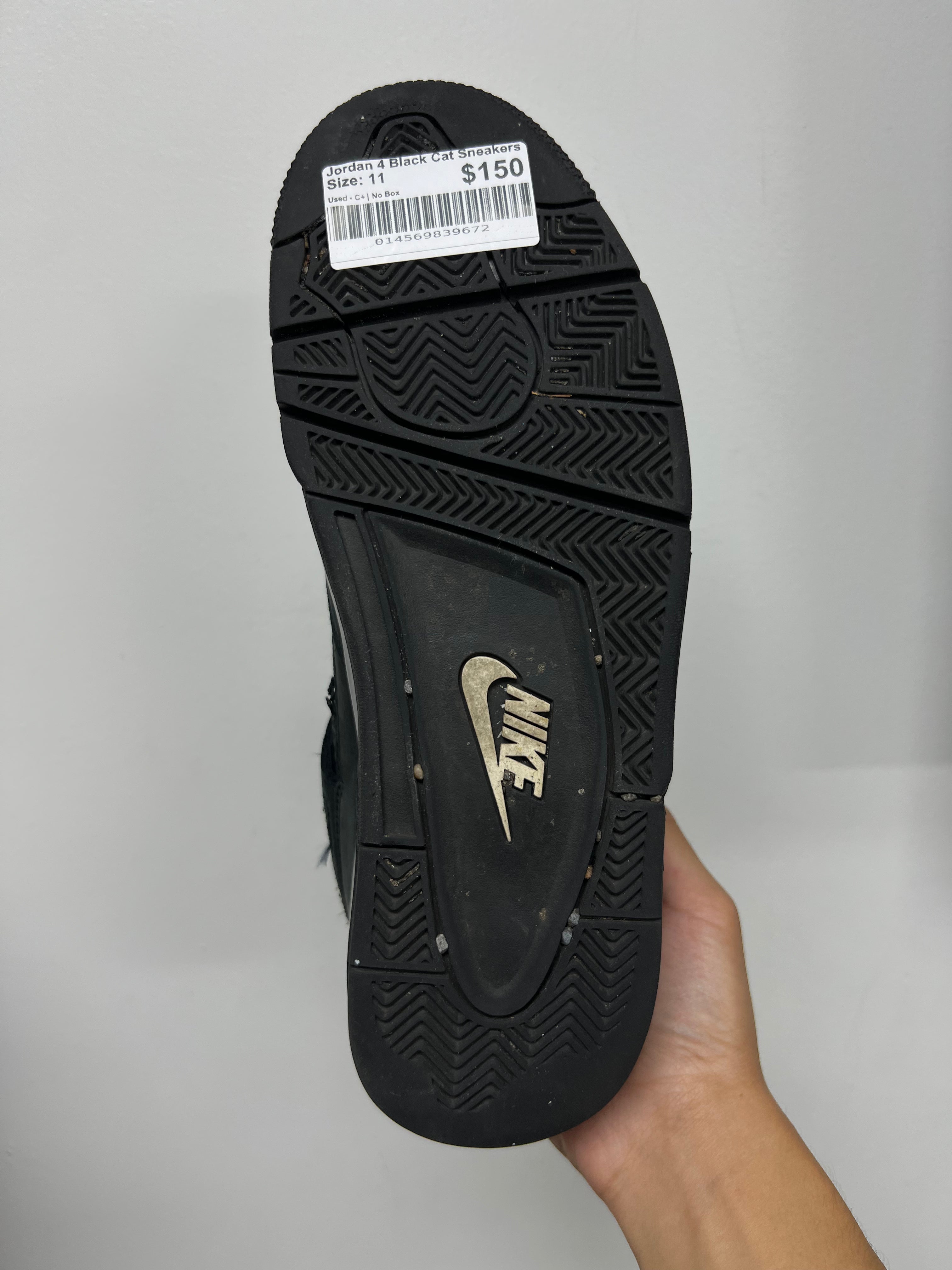 Jordan 4 Black Cat Sneakers
