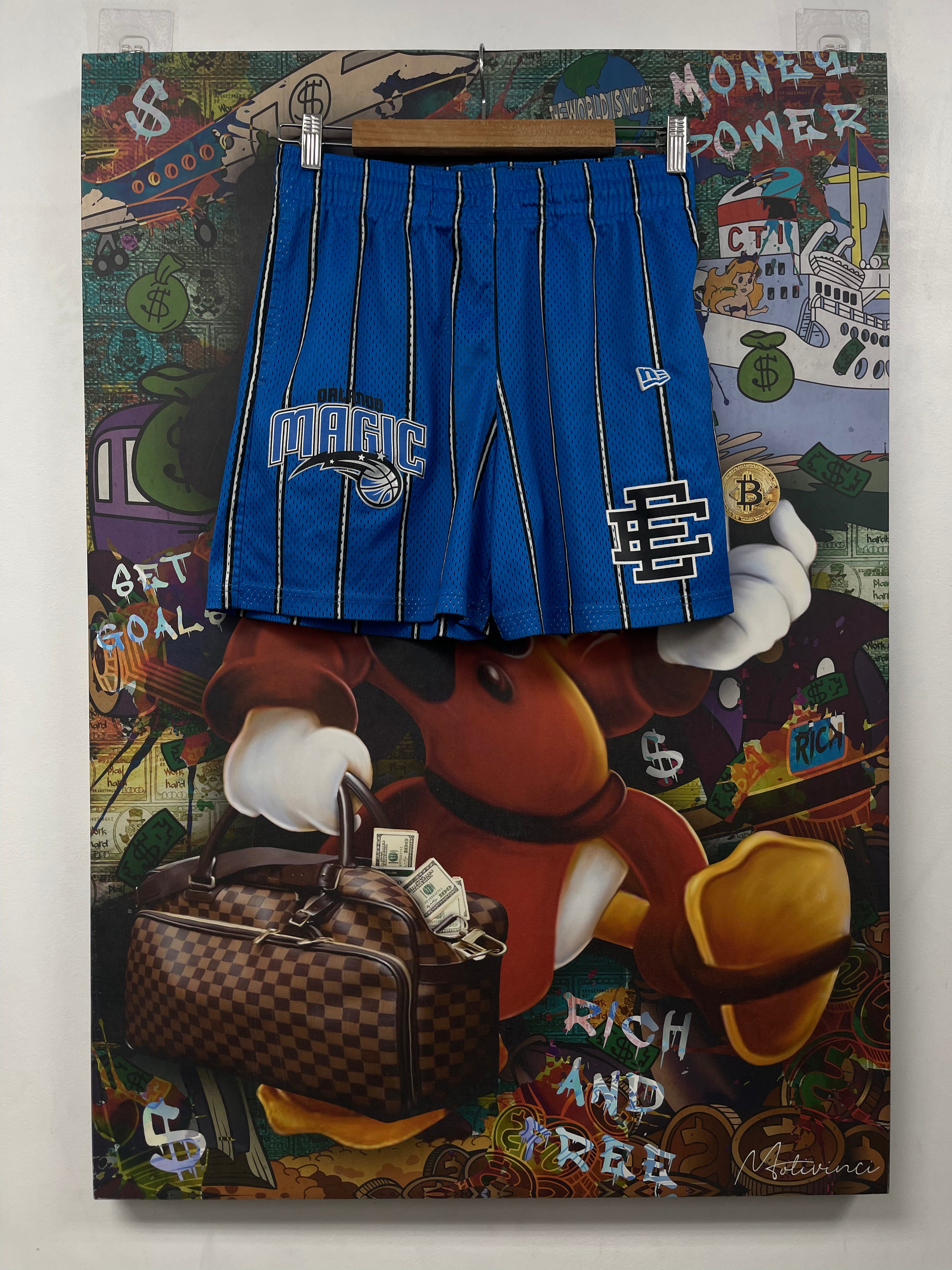 Eric Emanuel Orlando Magic Shorts