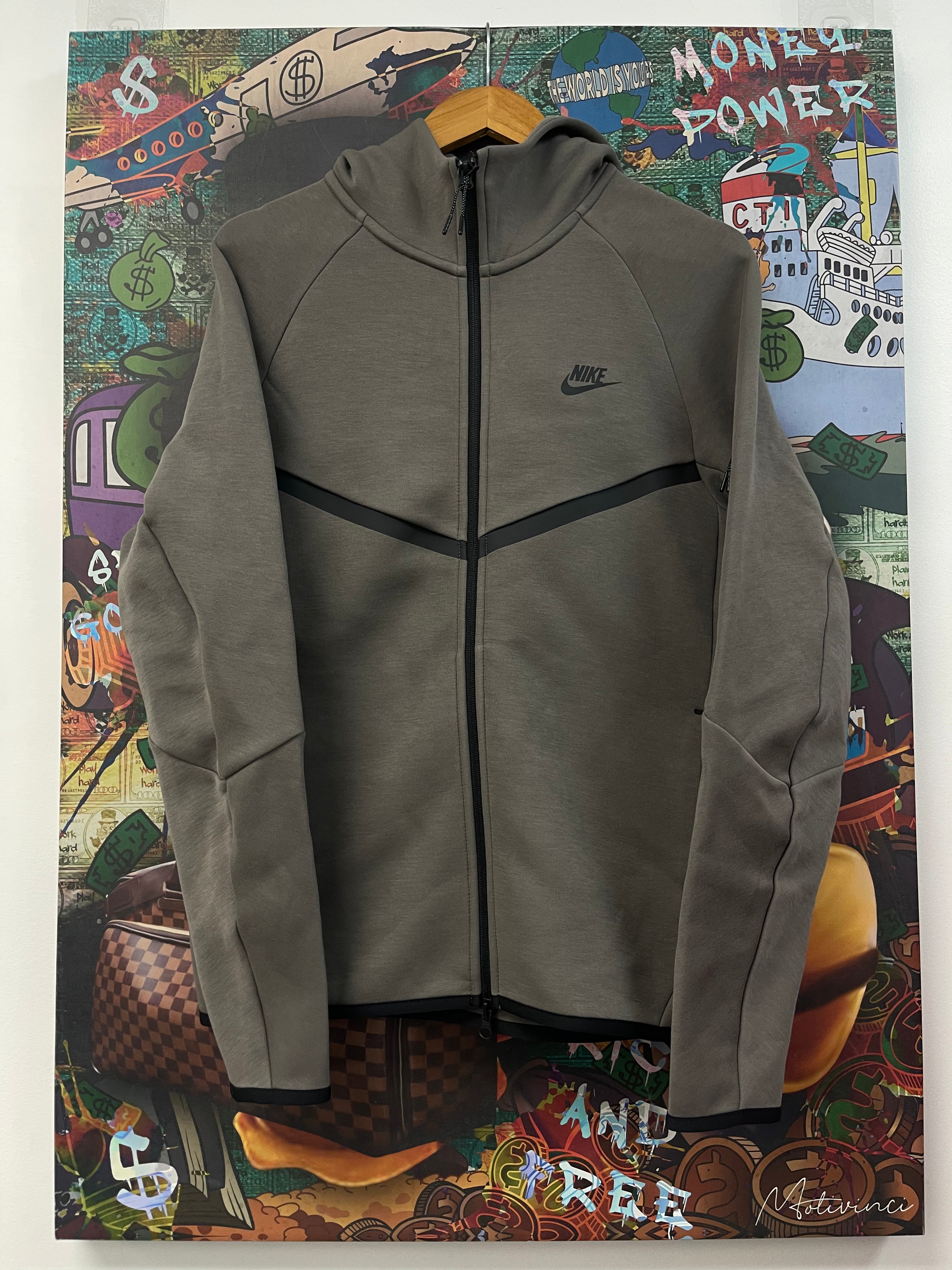 Nike Grey Tech Hoodie