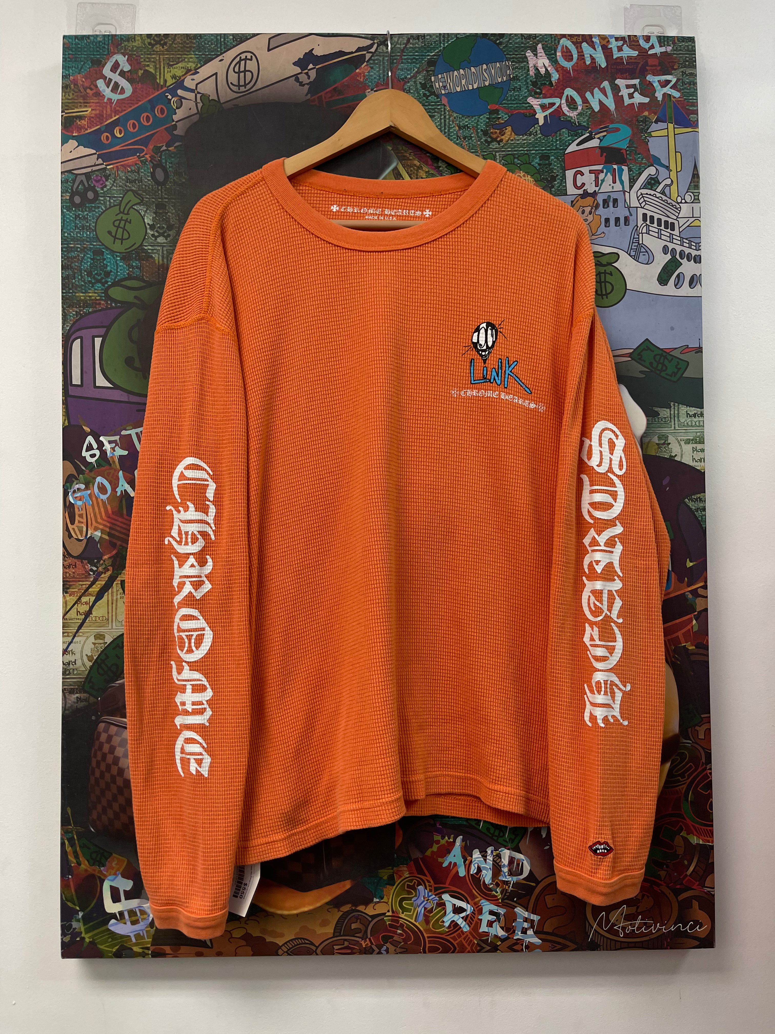 Chrome Hearts Matty Boy Orange Link LS Thermal