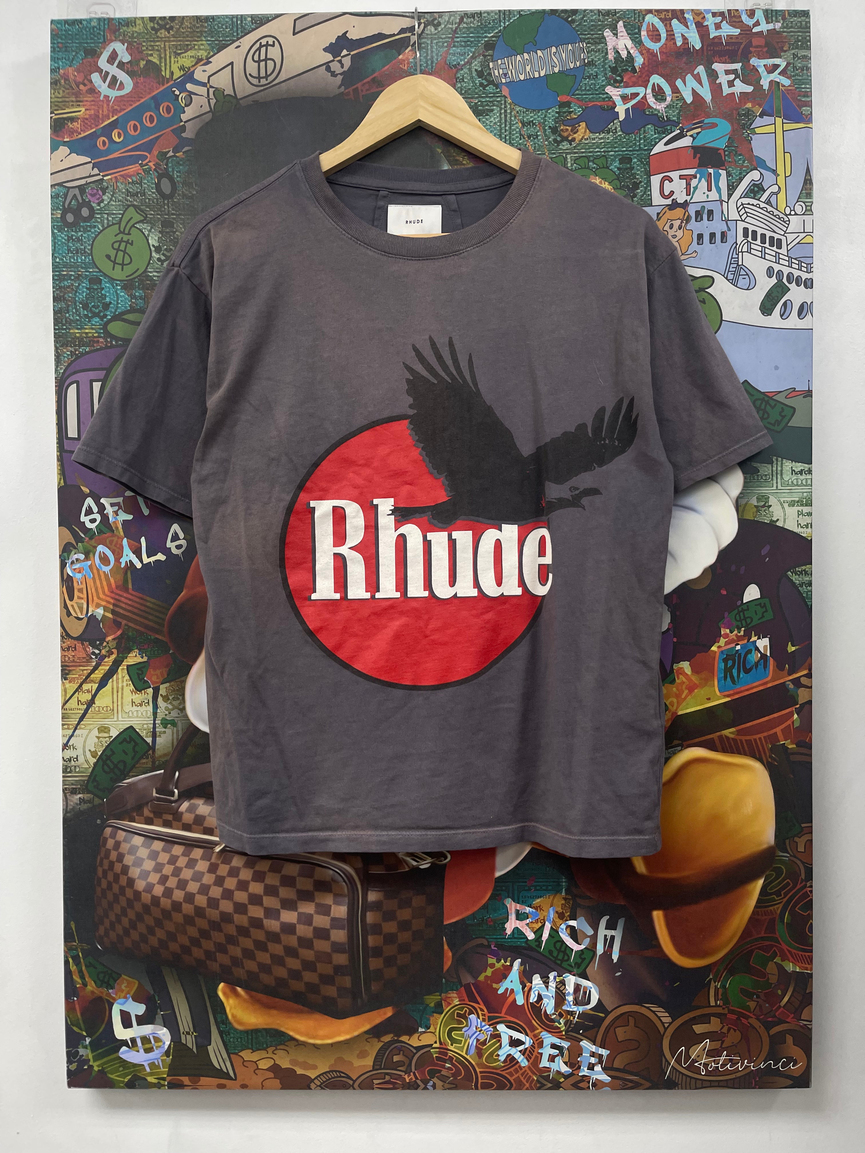 Rhude Faded Red Eagle Tee