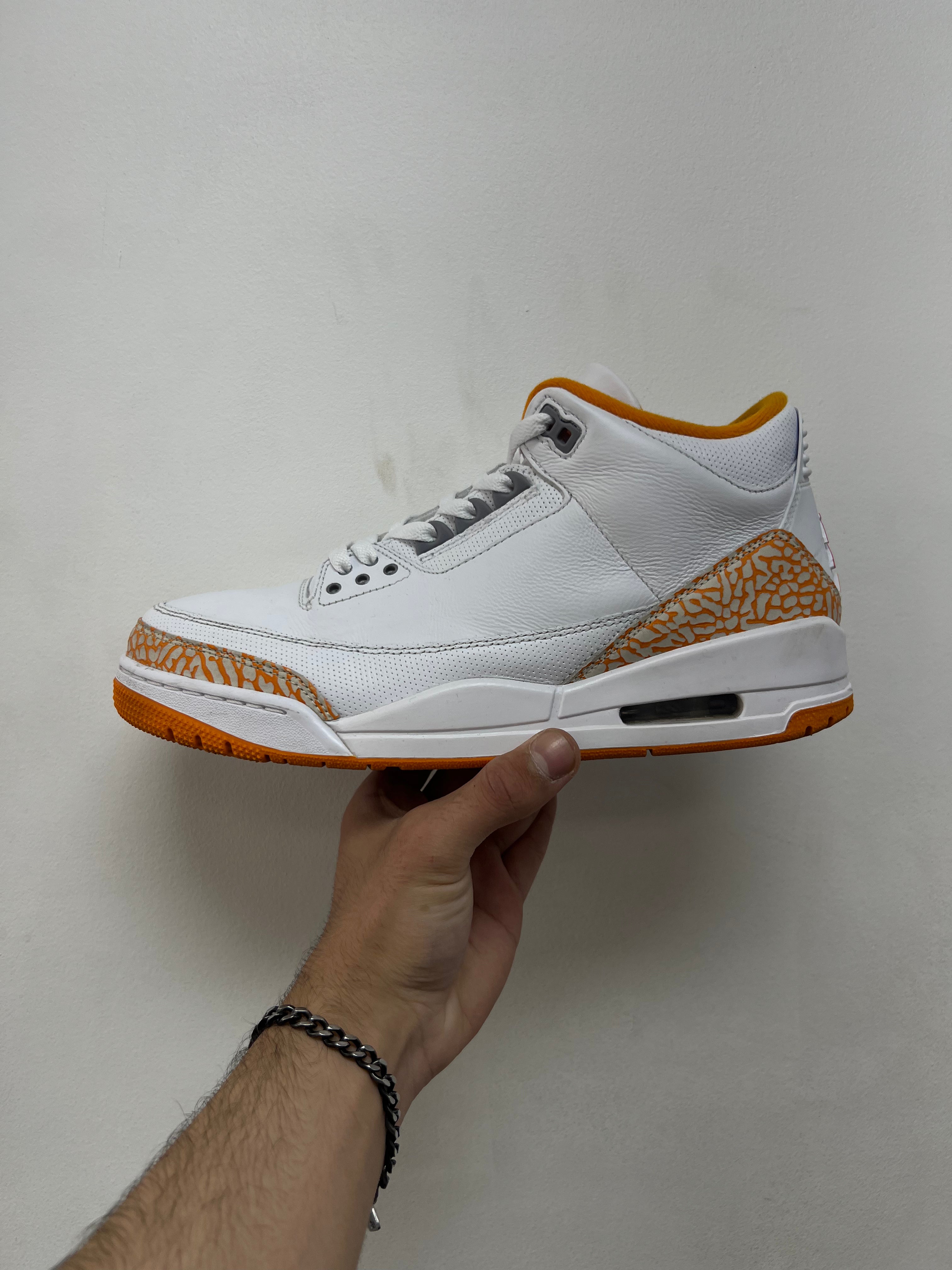 Jordan 3 Orange Citrus Sneakers