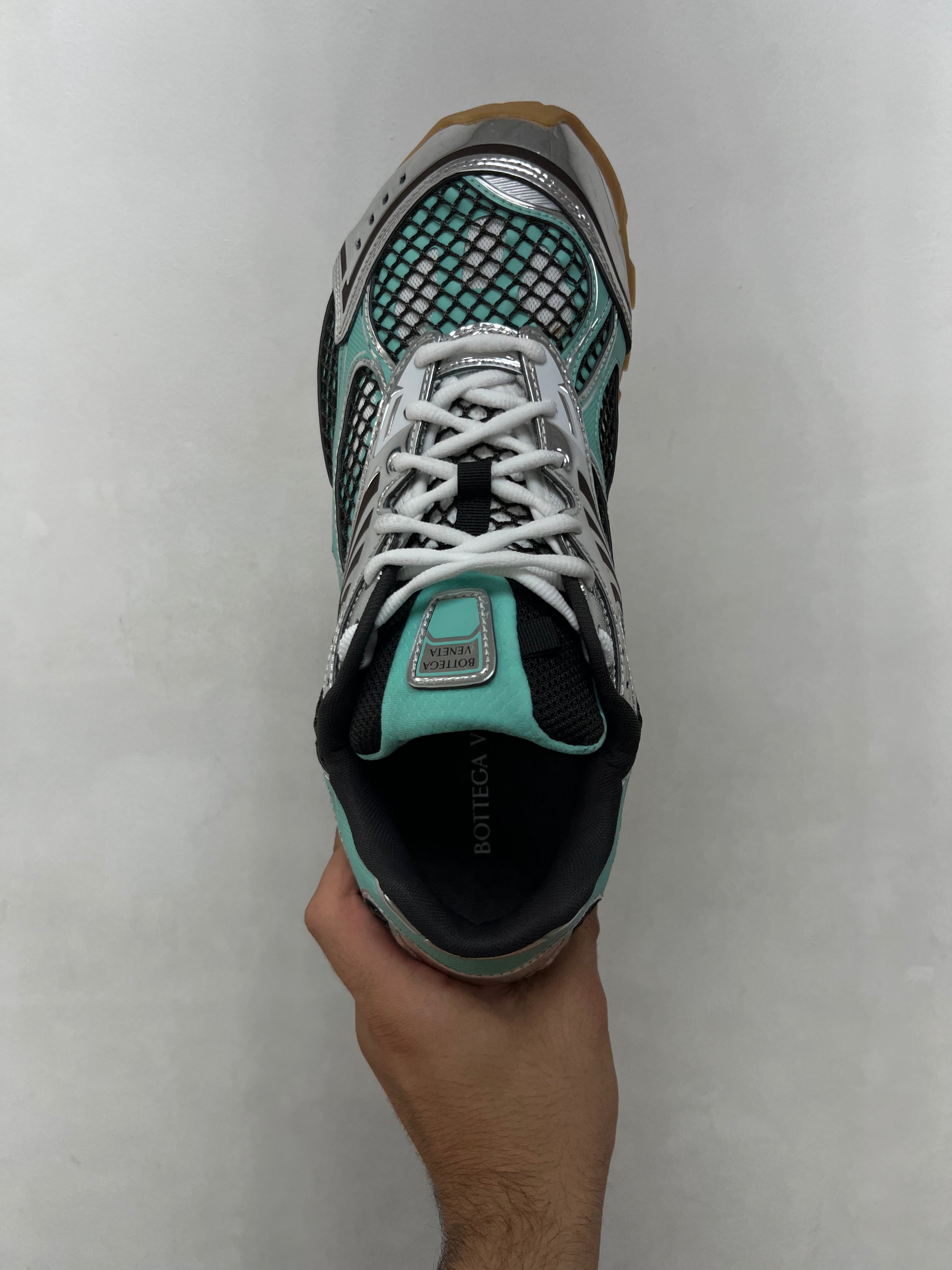 Bottega Veneta Green Oasis Orbit Sneakers