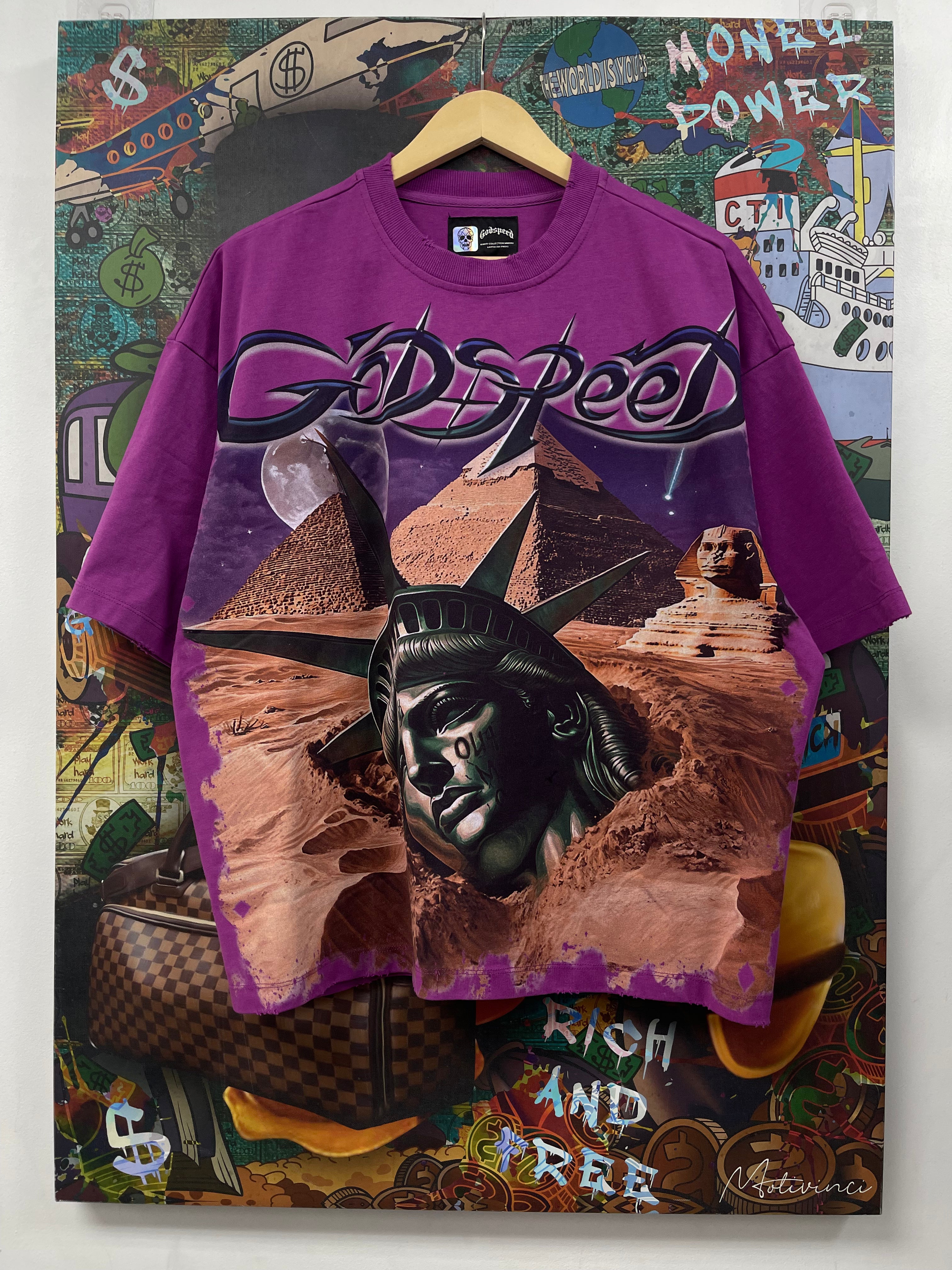 Godspeed Purple Mother Cairo Tee