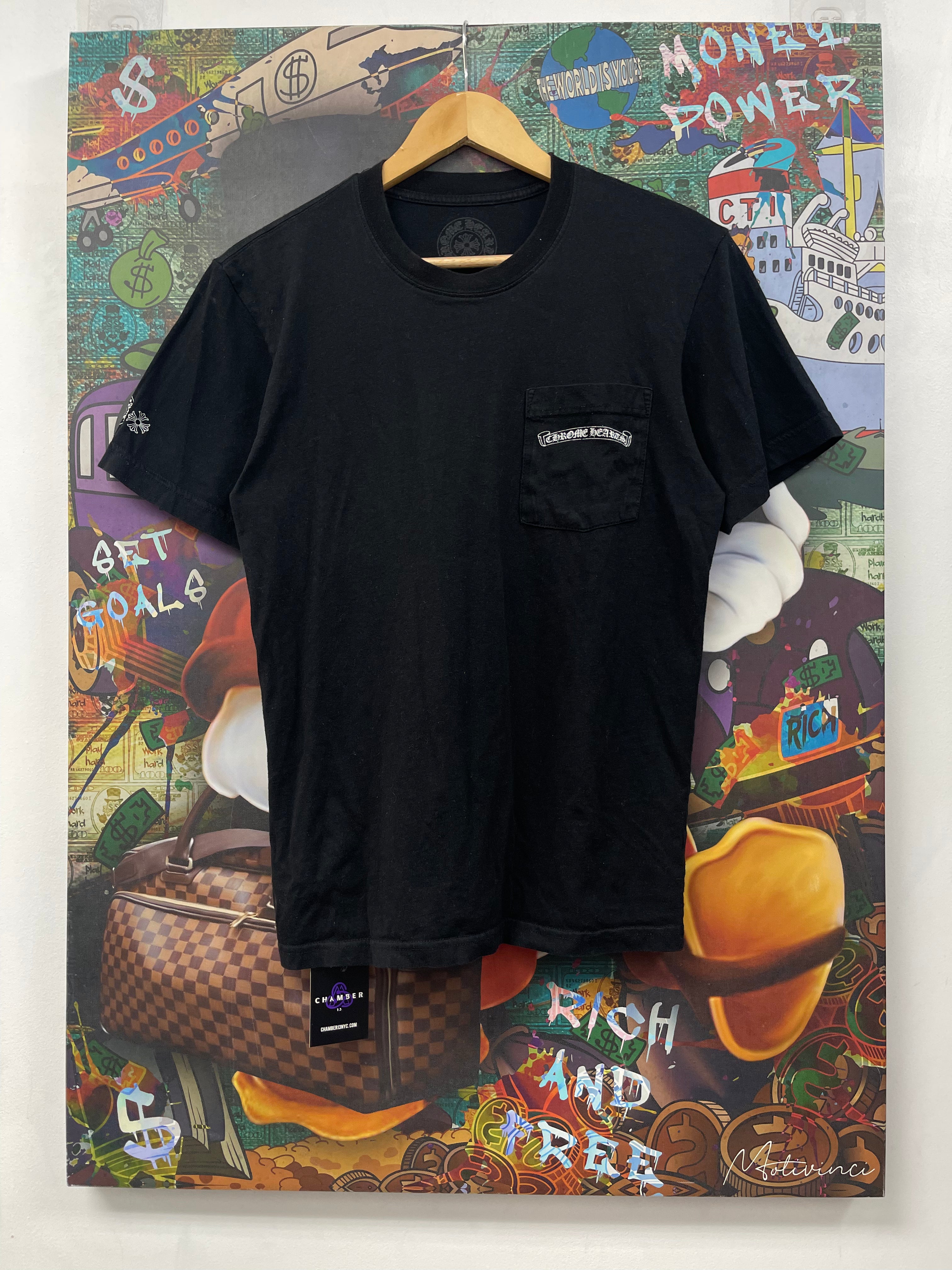 Chrome  Hearts Black Multi Cross Tee