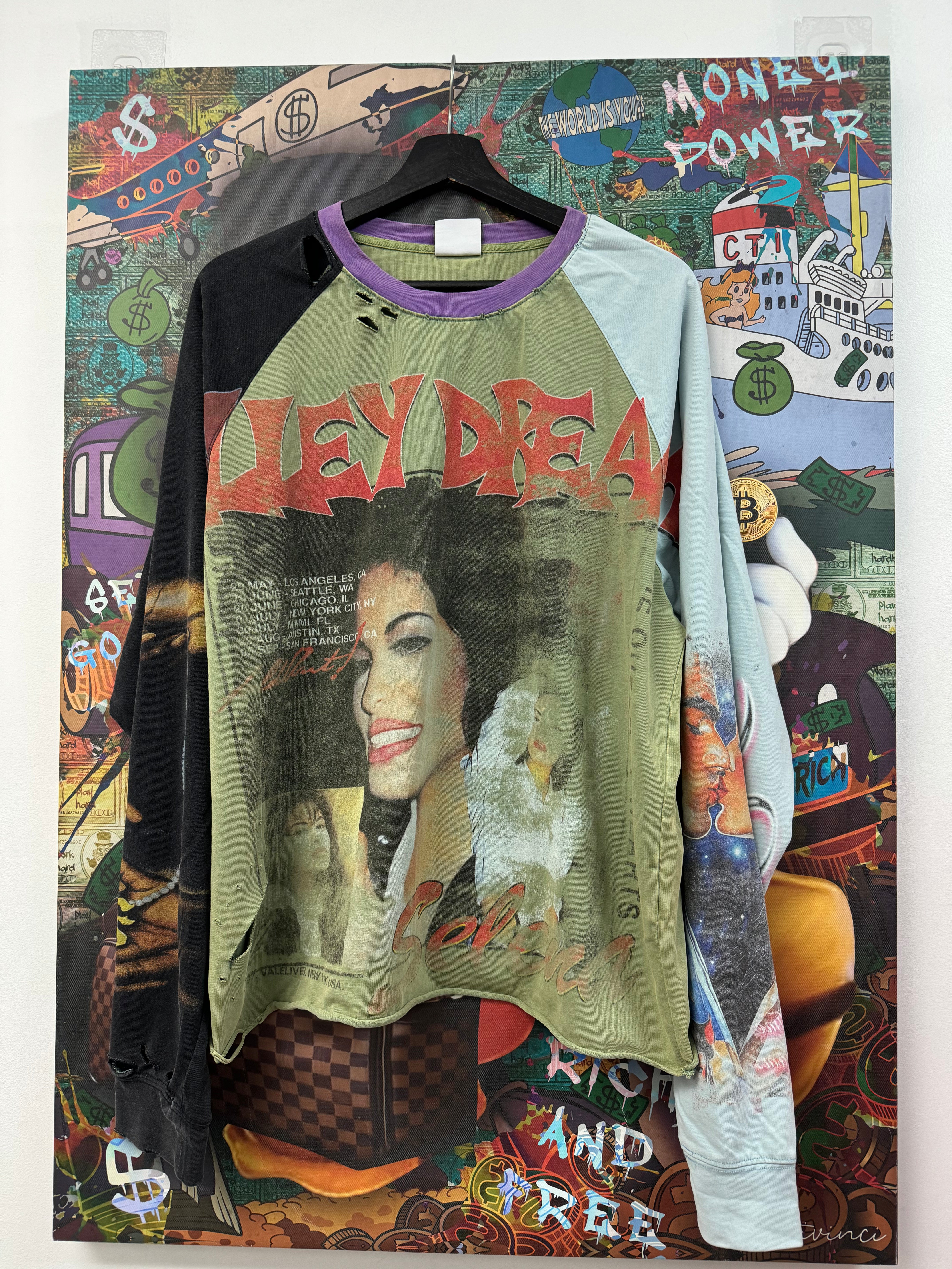 Vale Dreams Multi Color Tee Long Sleeve