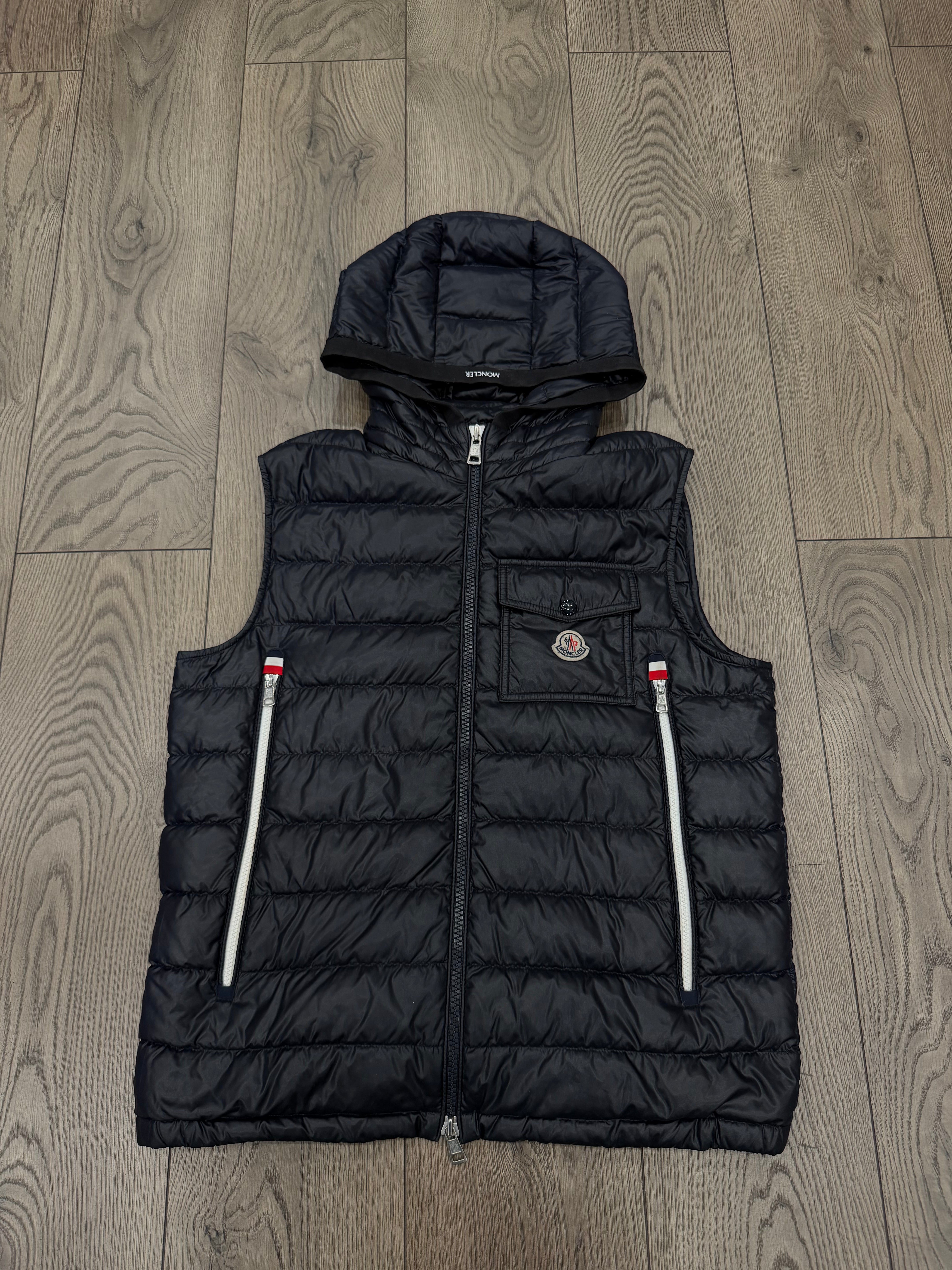 Moncler Navy Ragot (3) Puffer Vest