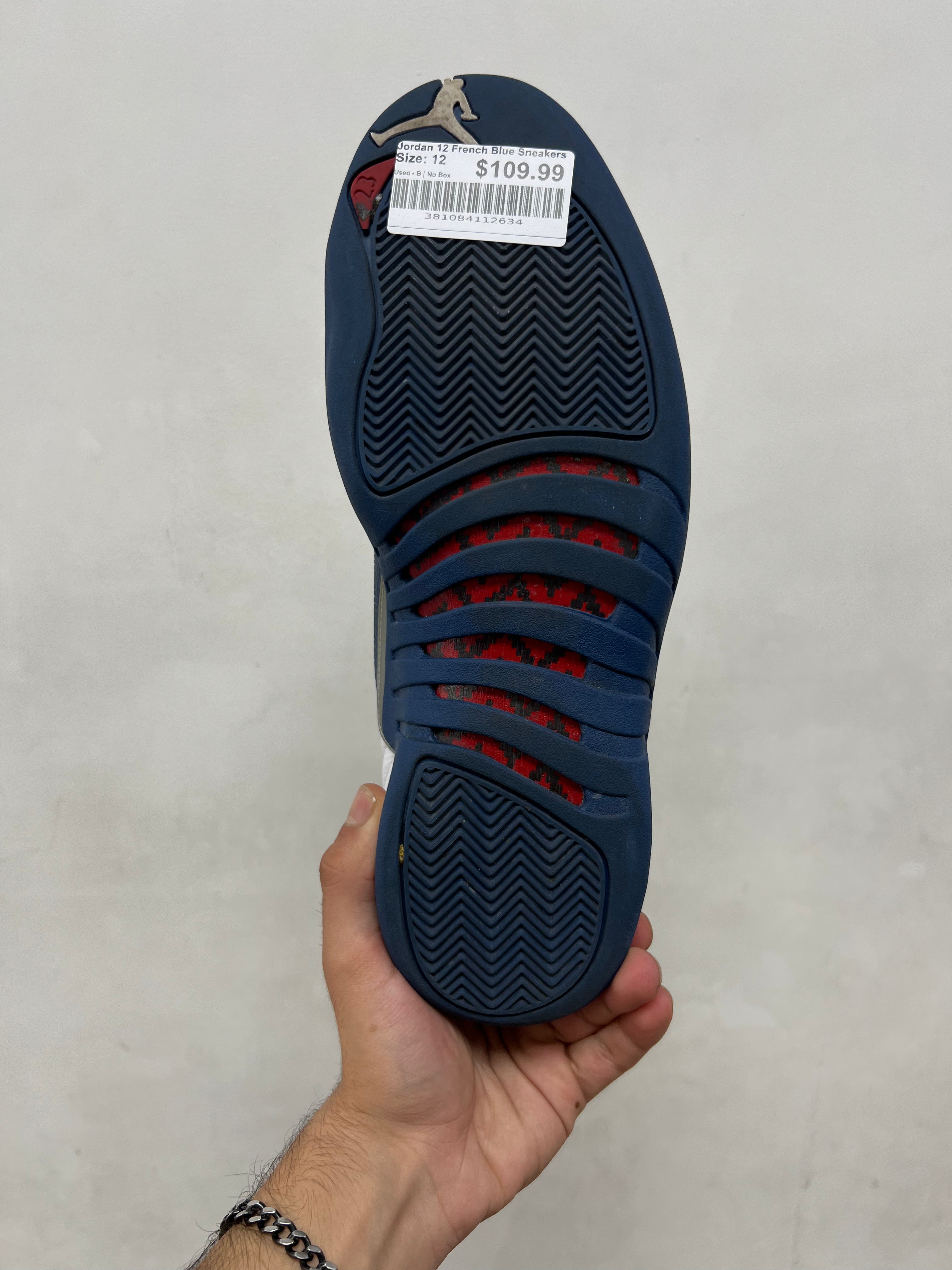 Jordan 12 French Blue Sneakers