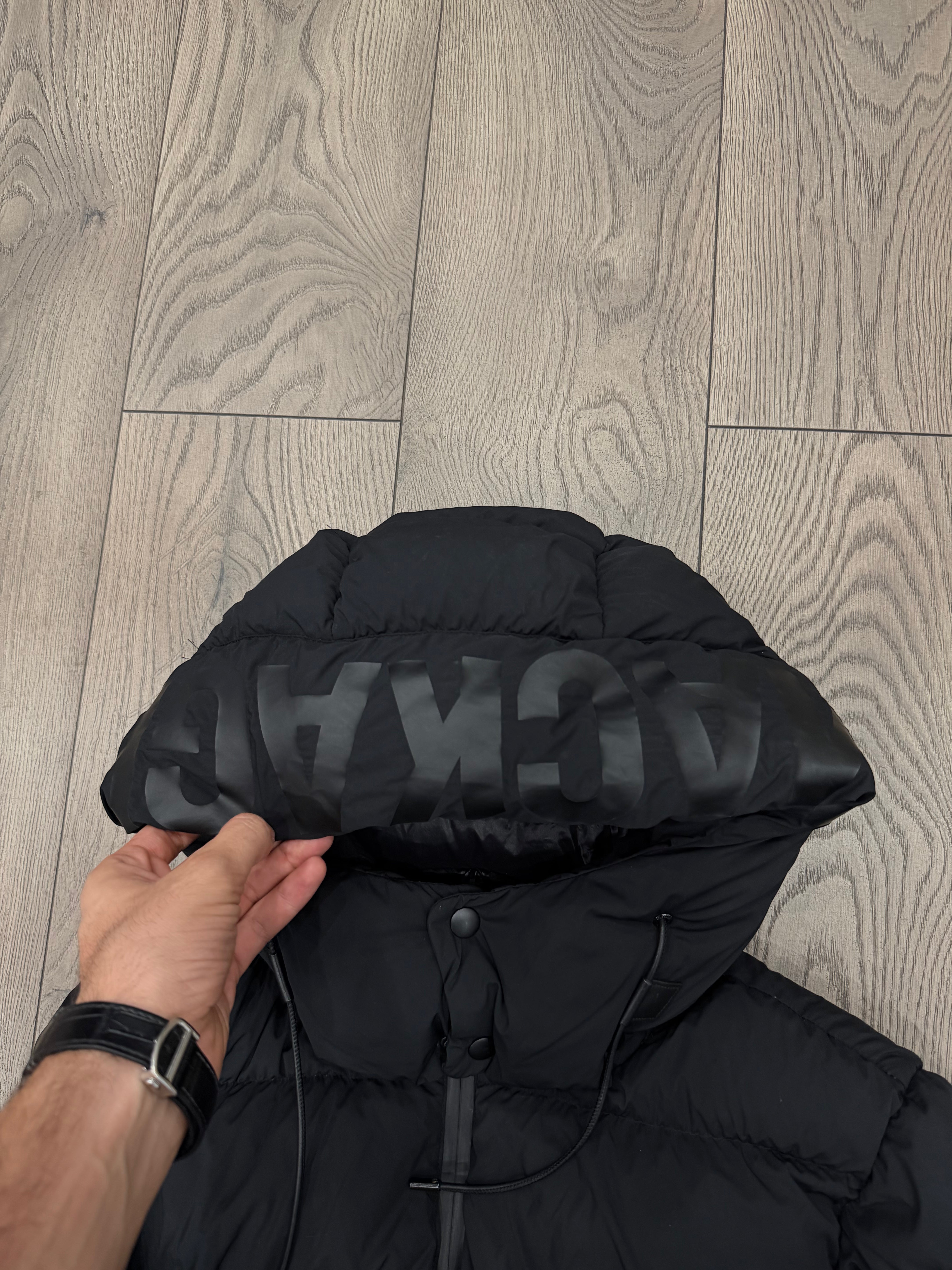 Mackage Black Hood Logo (Needs Repair) Puffer Jacket