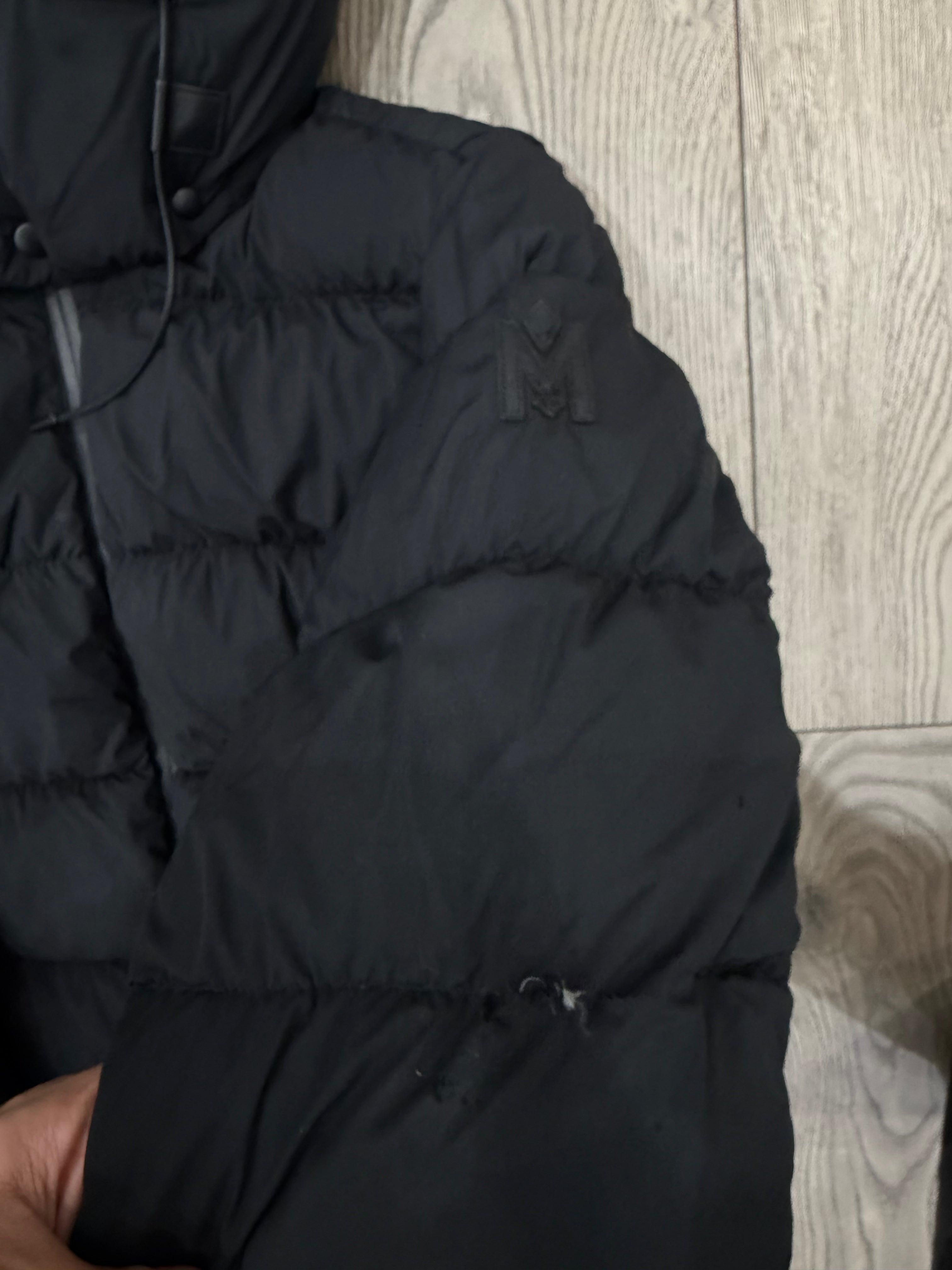 Mackage Black Hood Logo (Needs Repair) Puffer Jacket