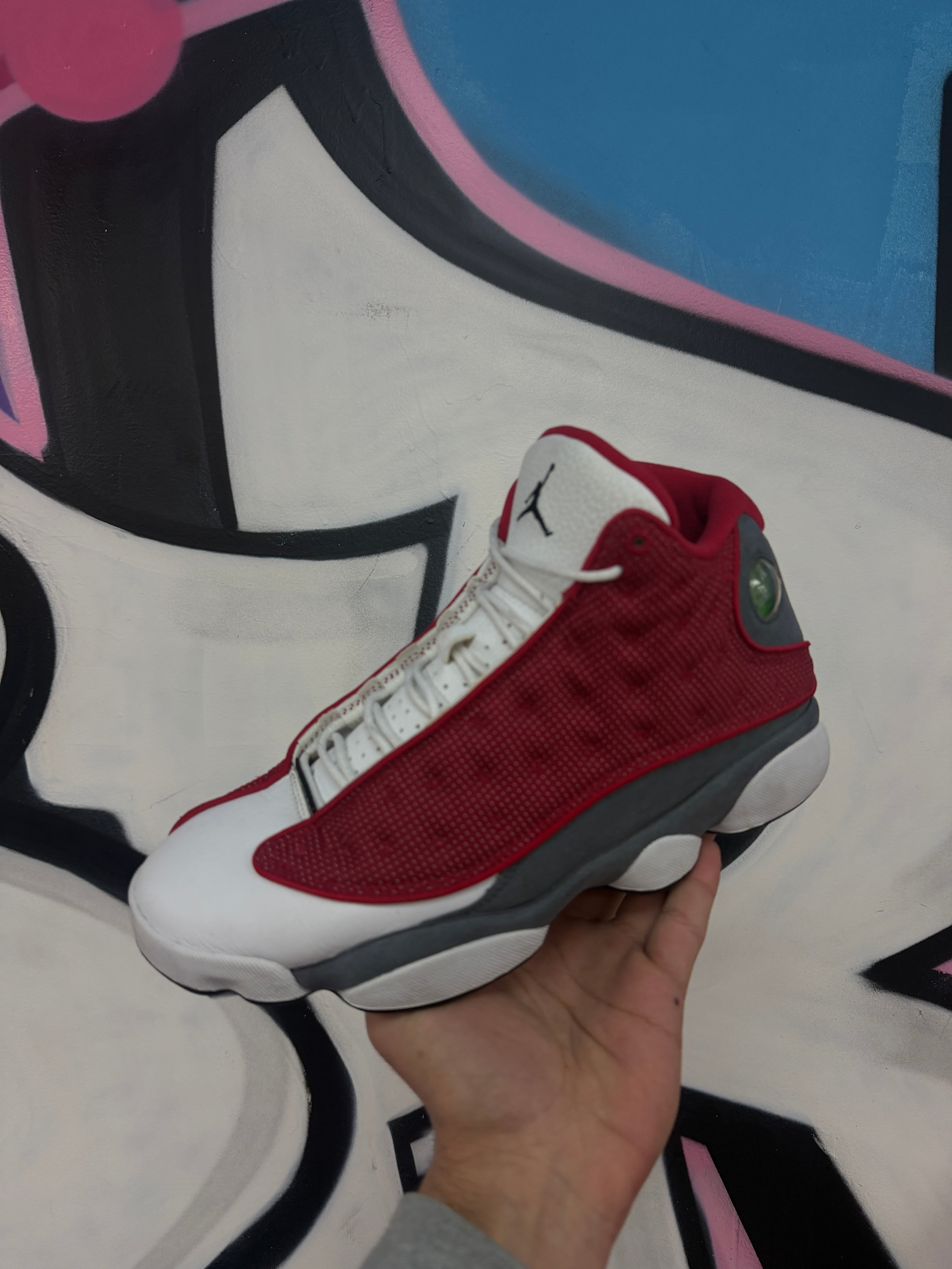 Jordan 13 Gym Red Flint Grey Sneakers