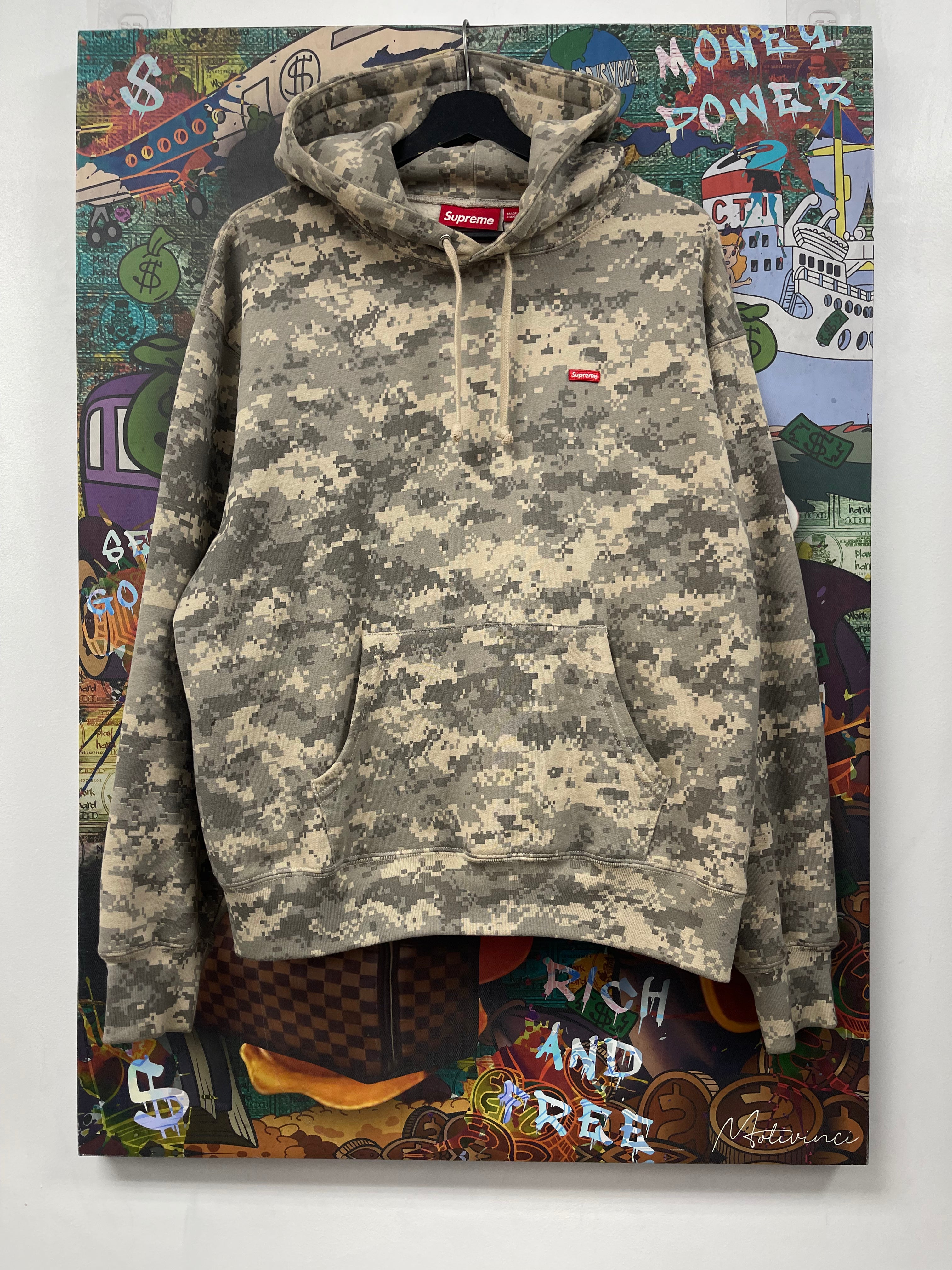 Supreme Digi Camo Small Box Logo Hoodie