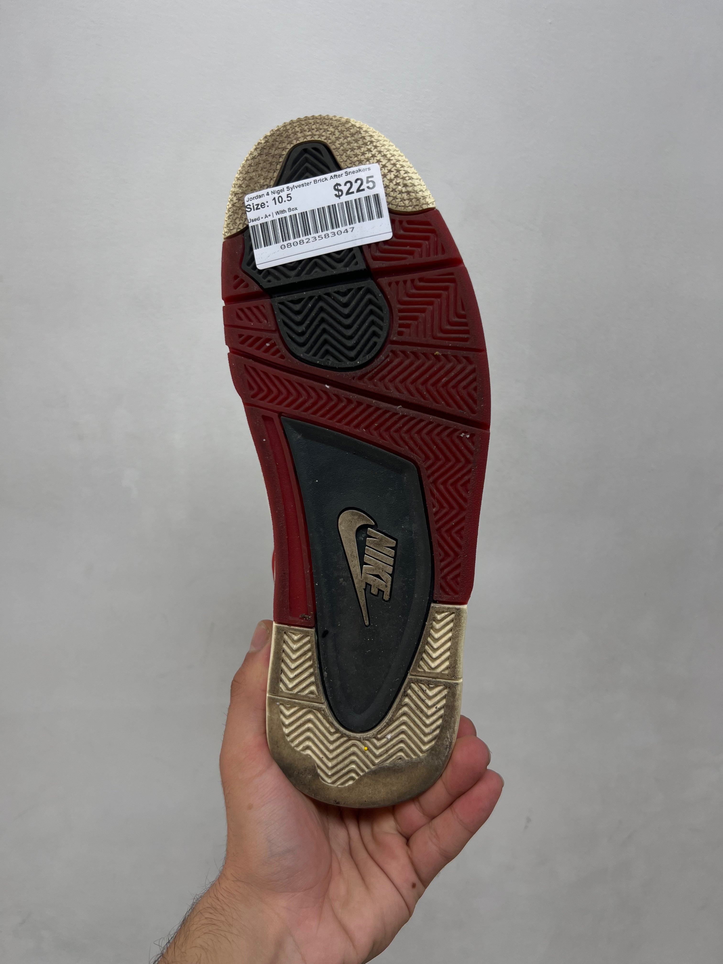 Jordan 4 Nigel Sylvester Brick After Sneakers