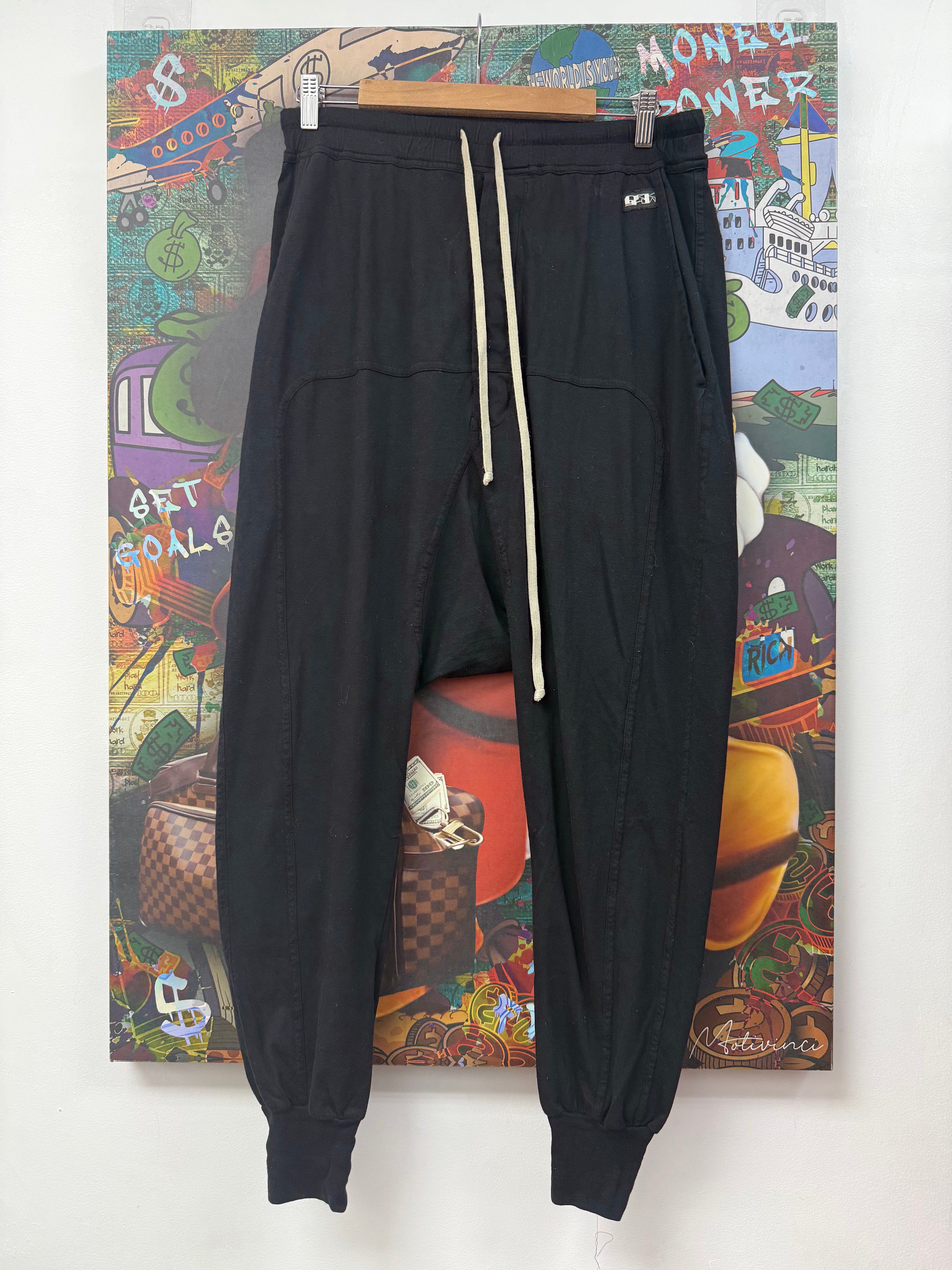 Rick Owens Black DRKSHDW Jogger Sweats