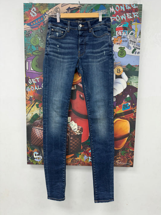 Amiri Dark Wash Thrasher Jeans  Used 29 N/A