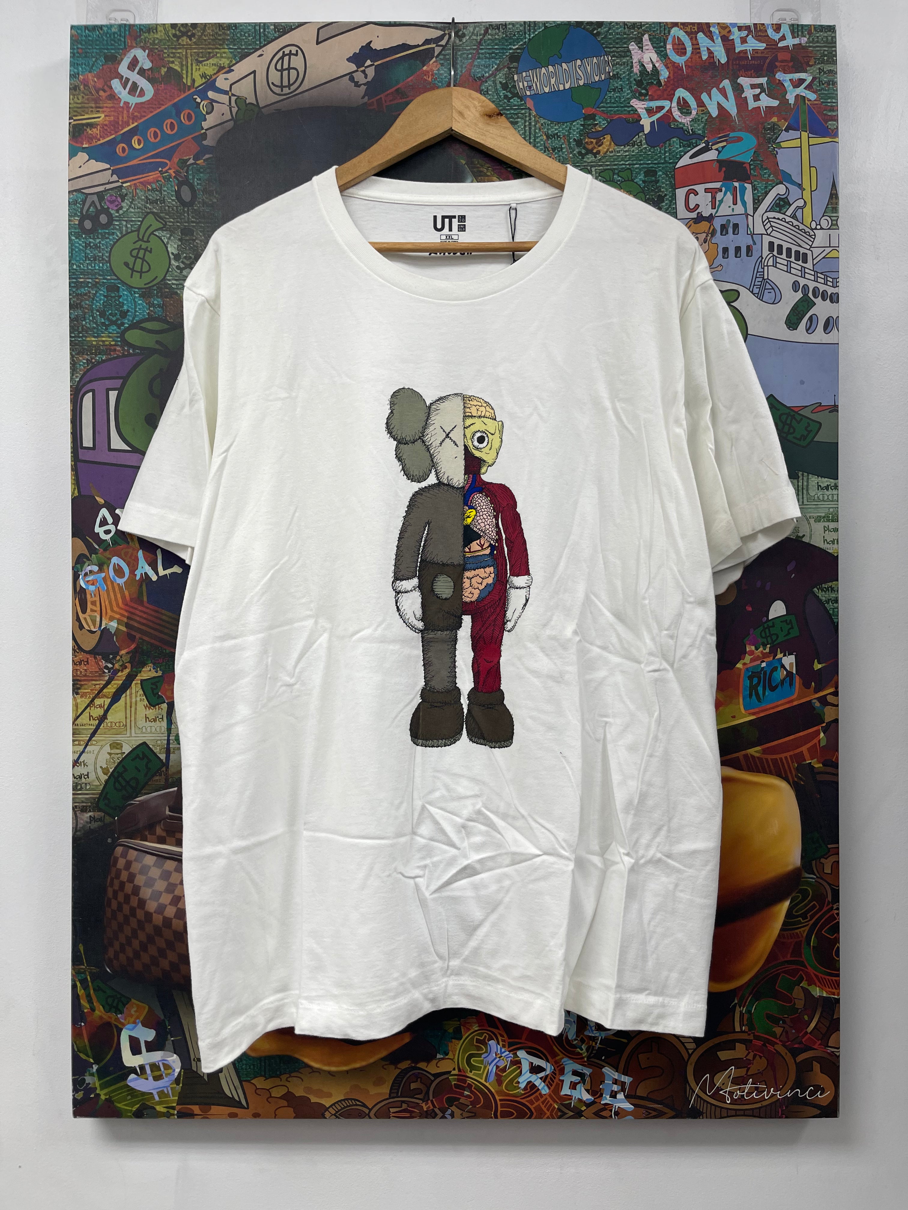 Kaws White Uniqlo Tee