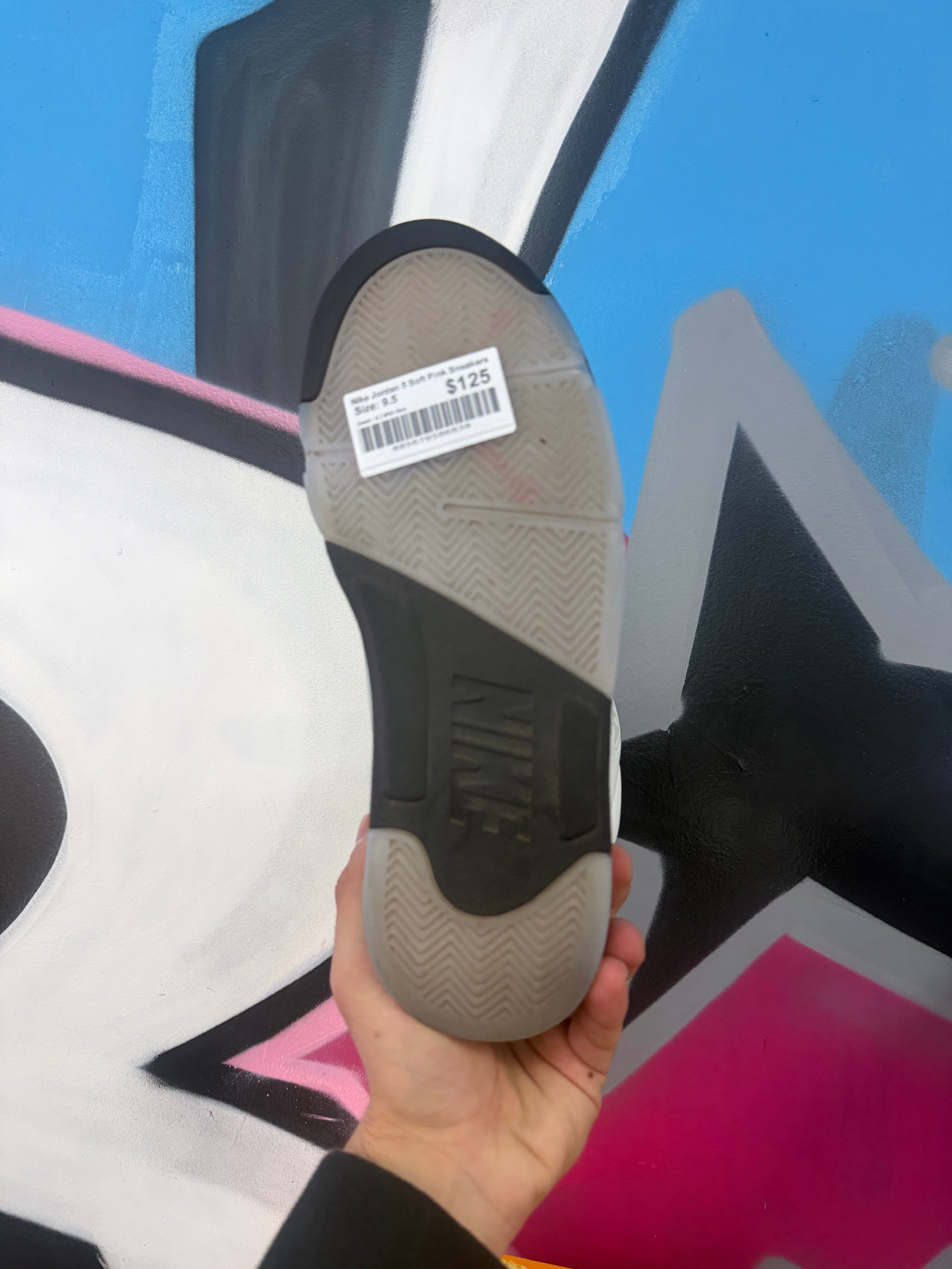 Nike Jordan 5 Soft Pink Sneakers