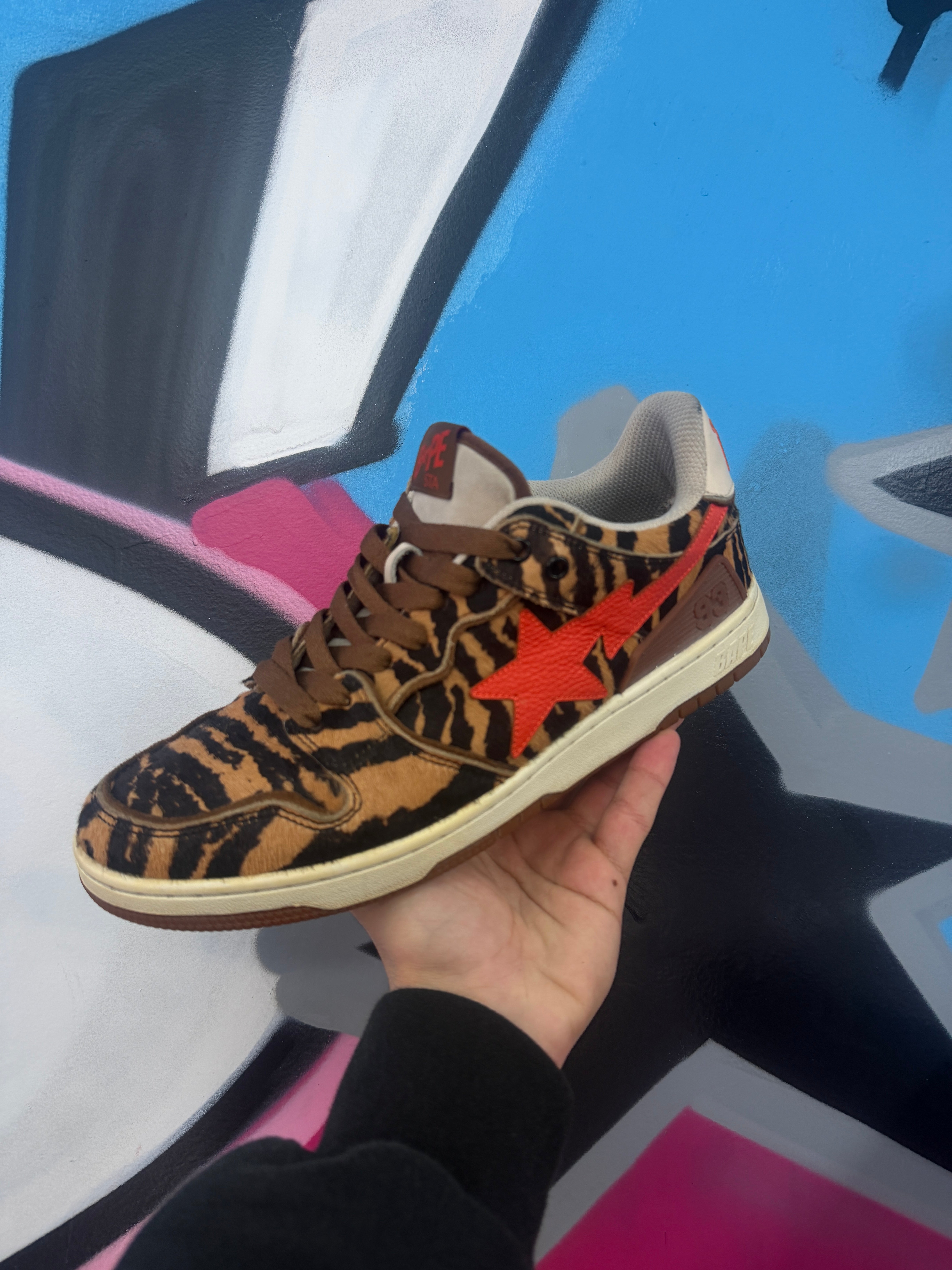 Bape Tiger Bapesta Sneakers
