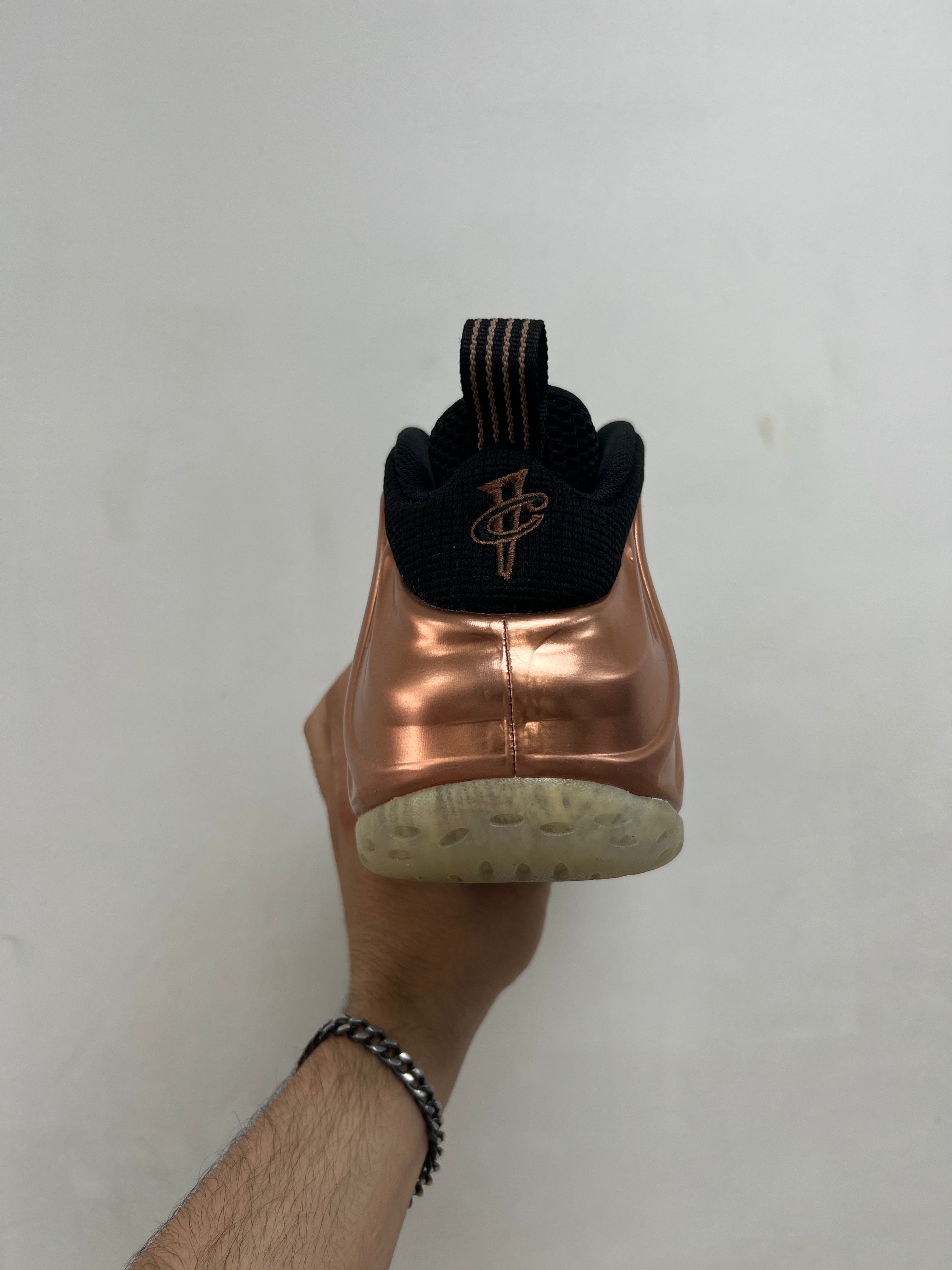 Nike Foamposite Copper Sneakers