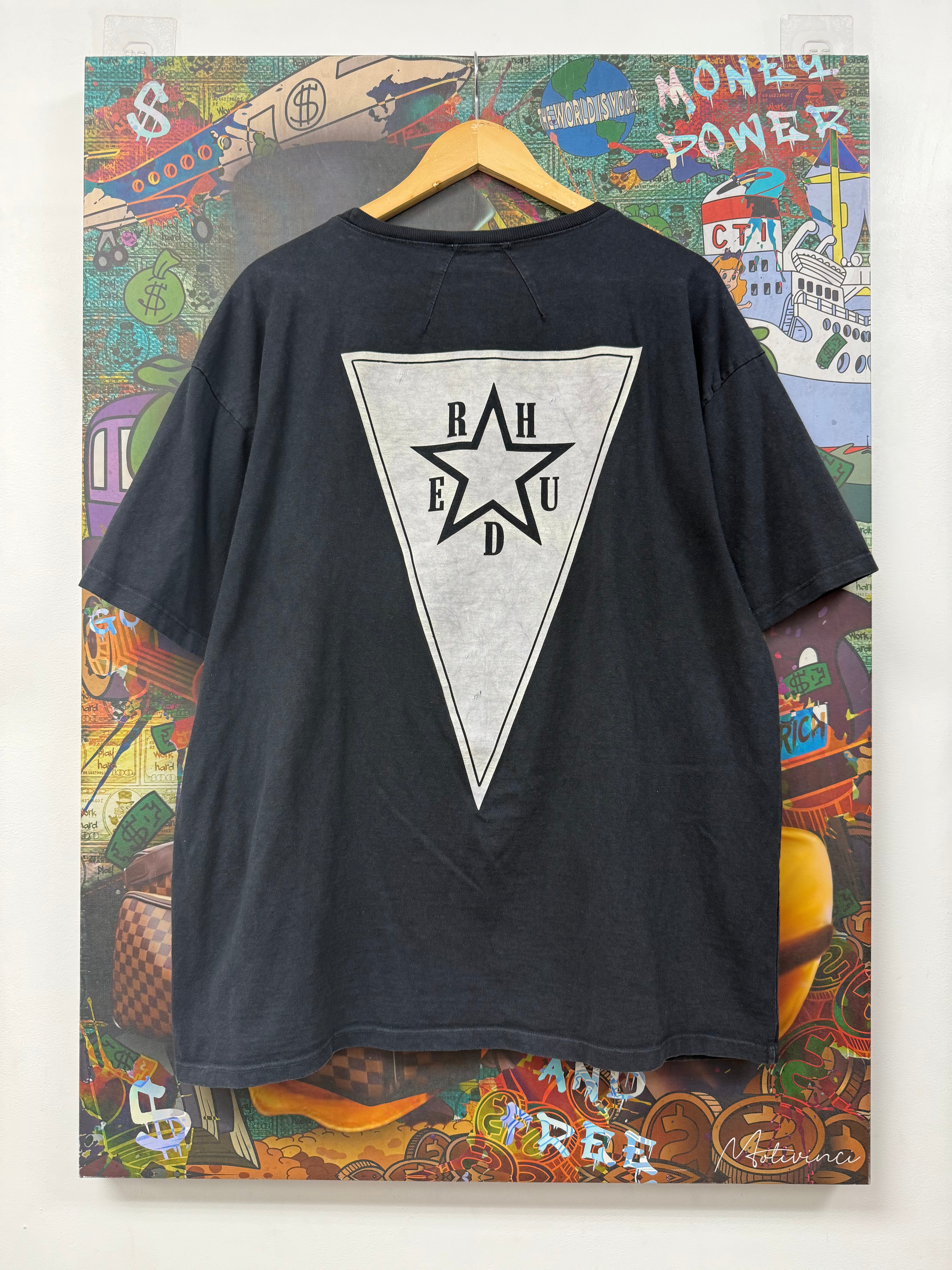 Rhude Black Horse Rider Tee