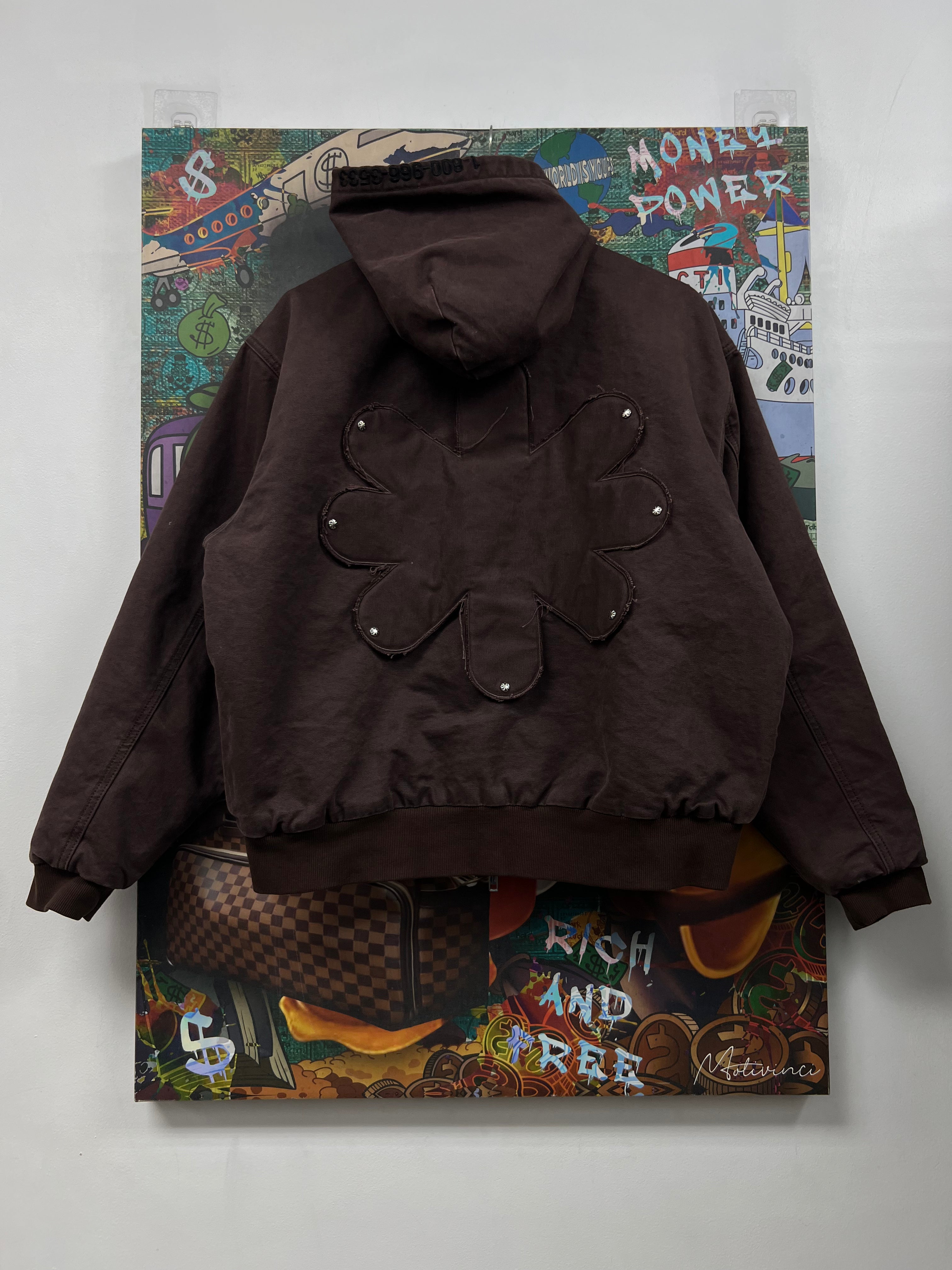 LOST SHDWS Brown Work (Top Zipper Flaw) Jacket