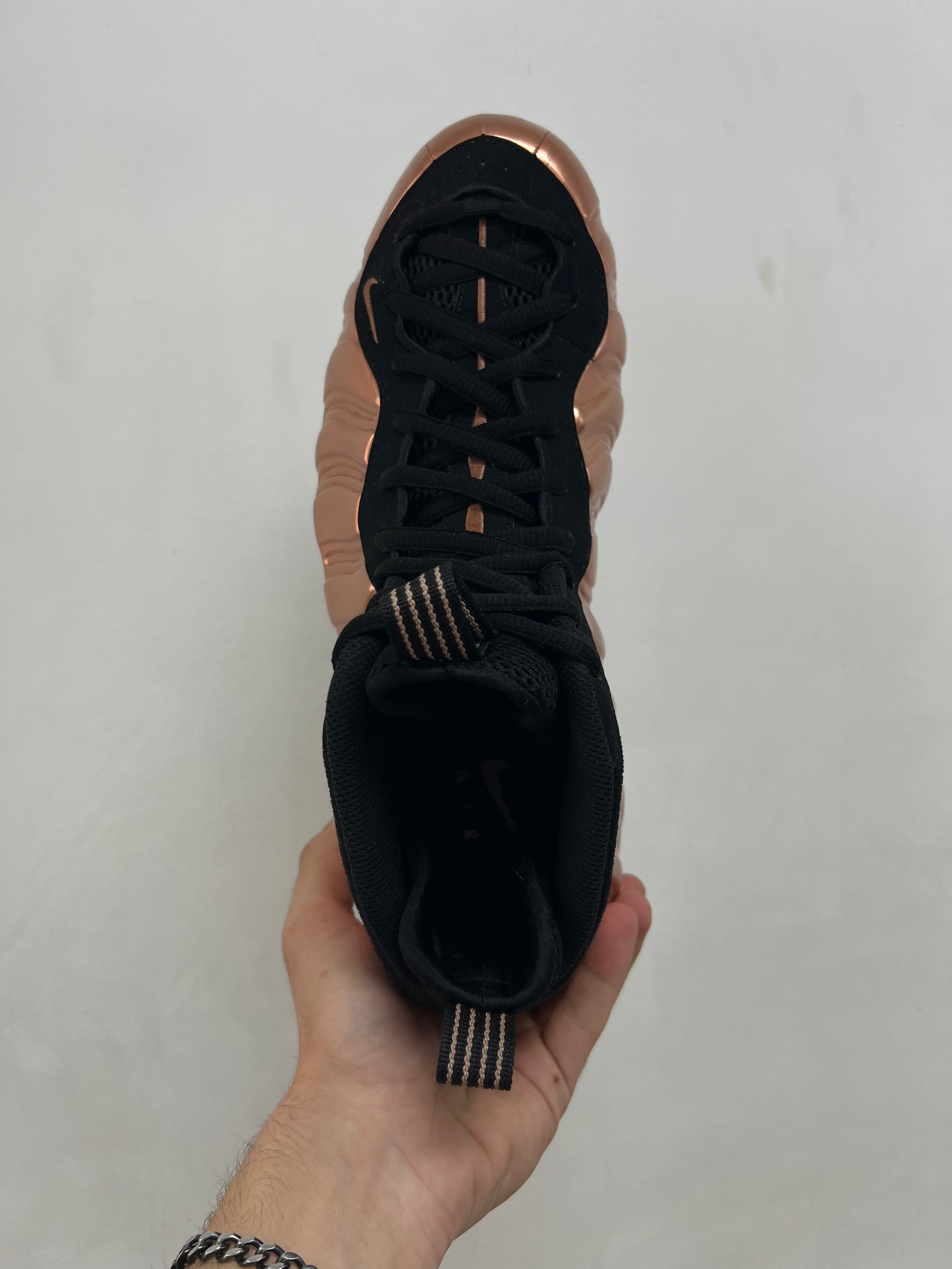Nike Foamposite Copper Sneakers