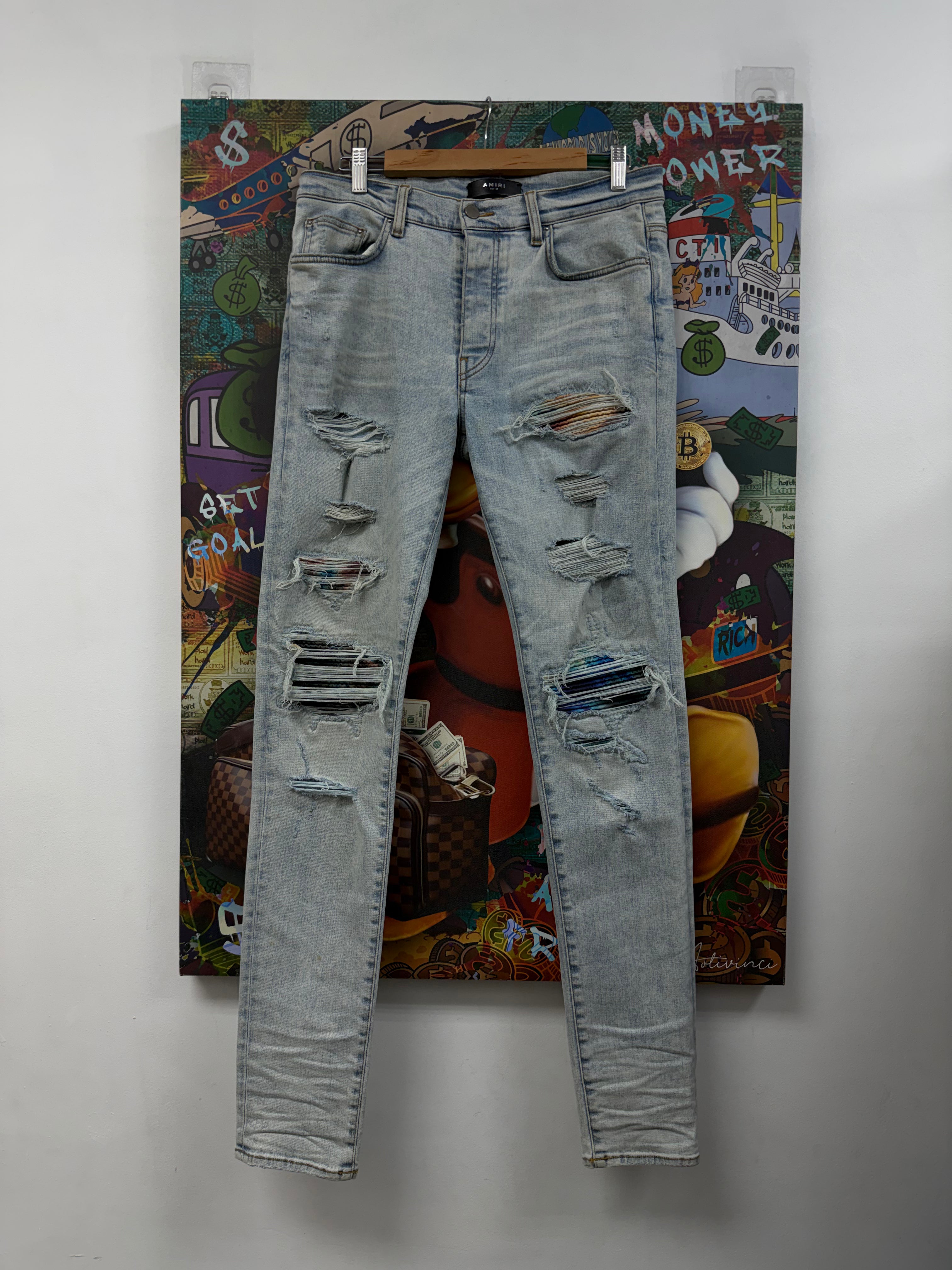 Amiri Stone Wash Multi MX1 Jeans