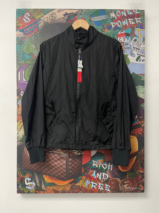 Moncler Black Wind Breaker  Used