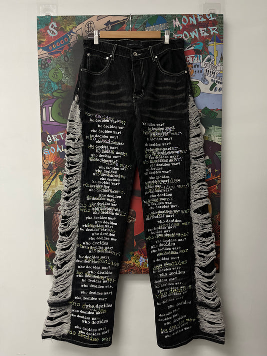 【関税込み】Who Decides War ネイビー WDW Scripture フーディ WDW SCRIPTURE HOODED PULLOVER – WHO DECIDES WAR