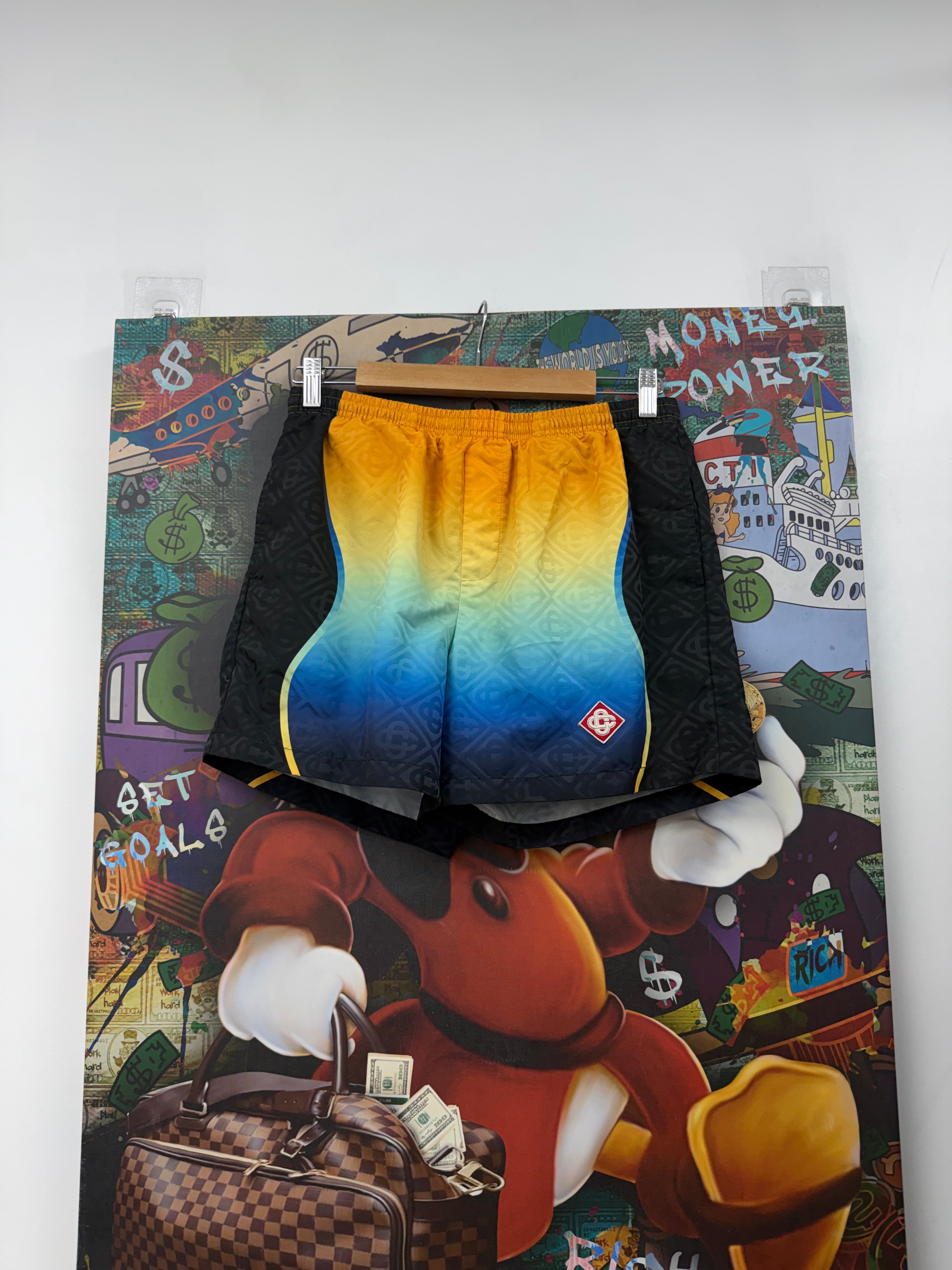 Casablanca Gradient Monogram Shorts
