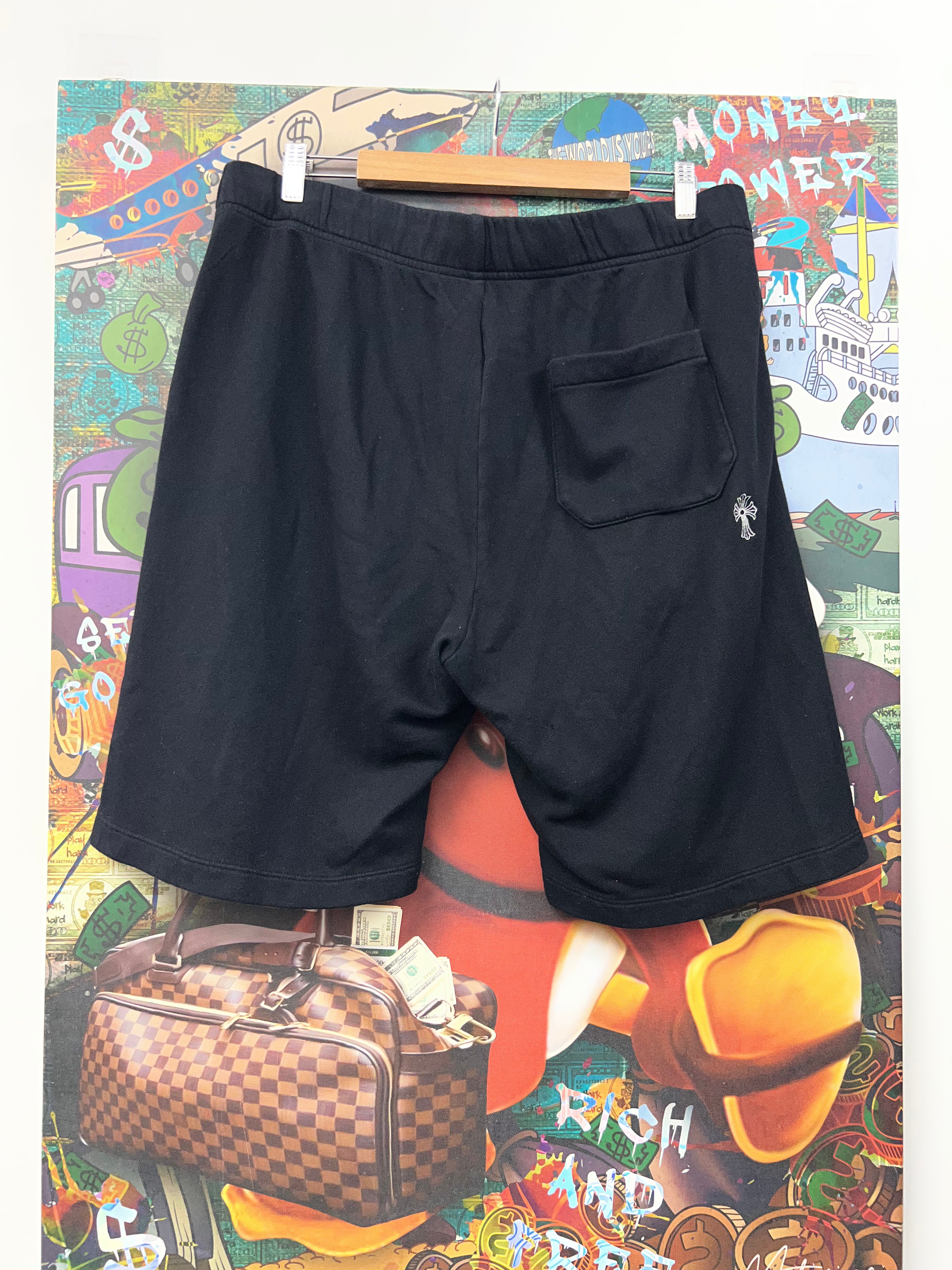 Chrome Hearts Black Y Not Shorts (Flawed)