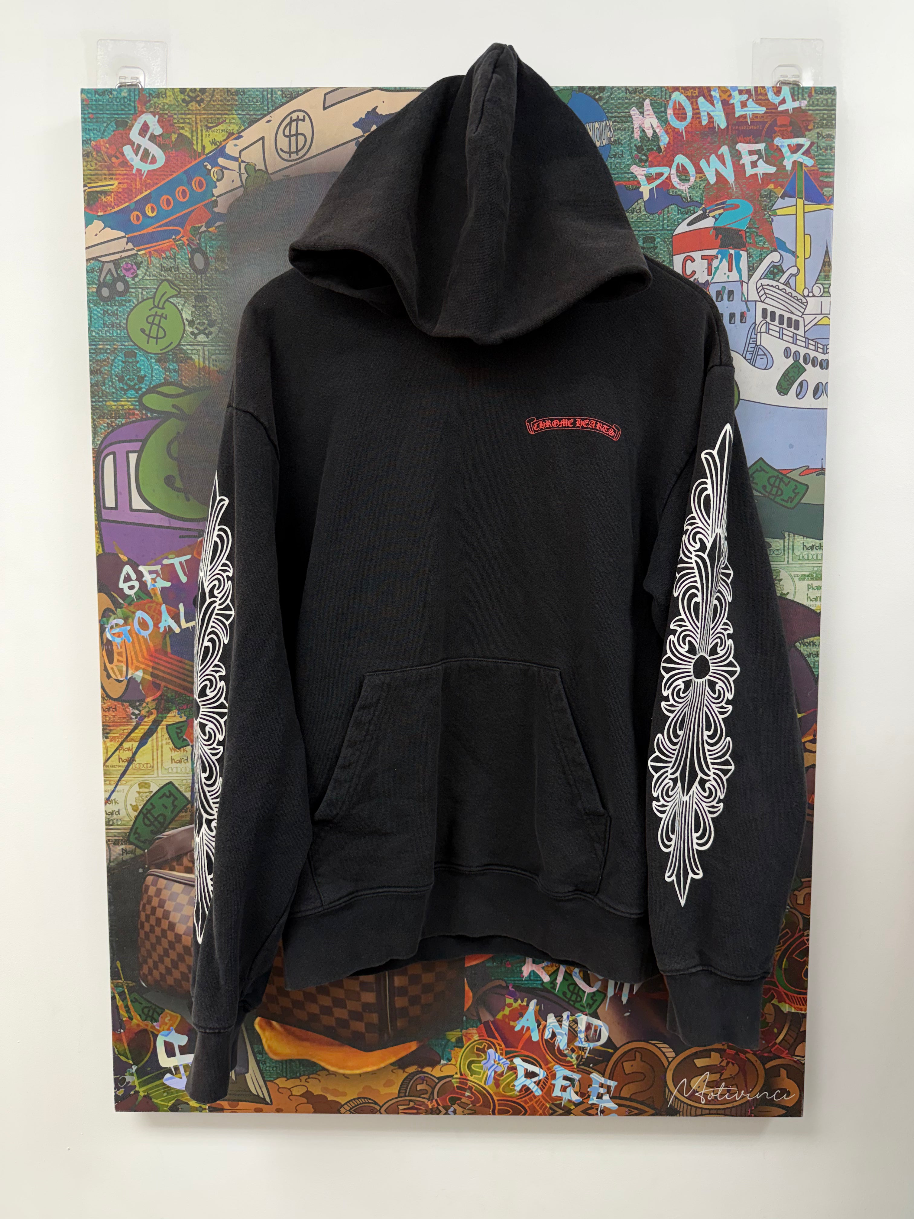Chrome Hearts Matty Boy Black Chomper Hoodie