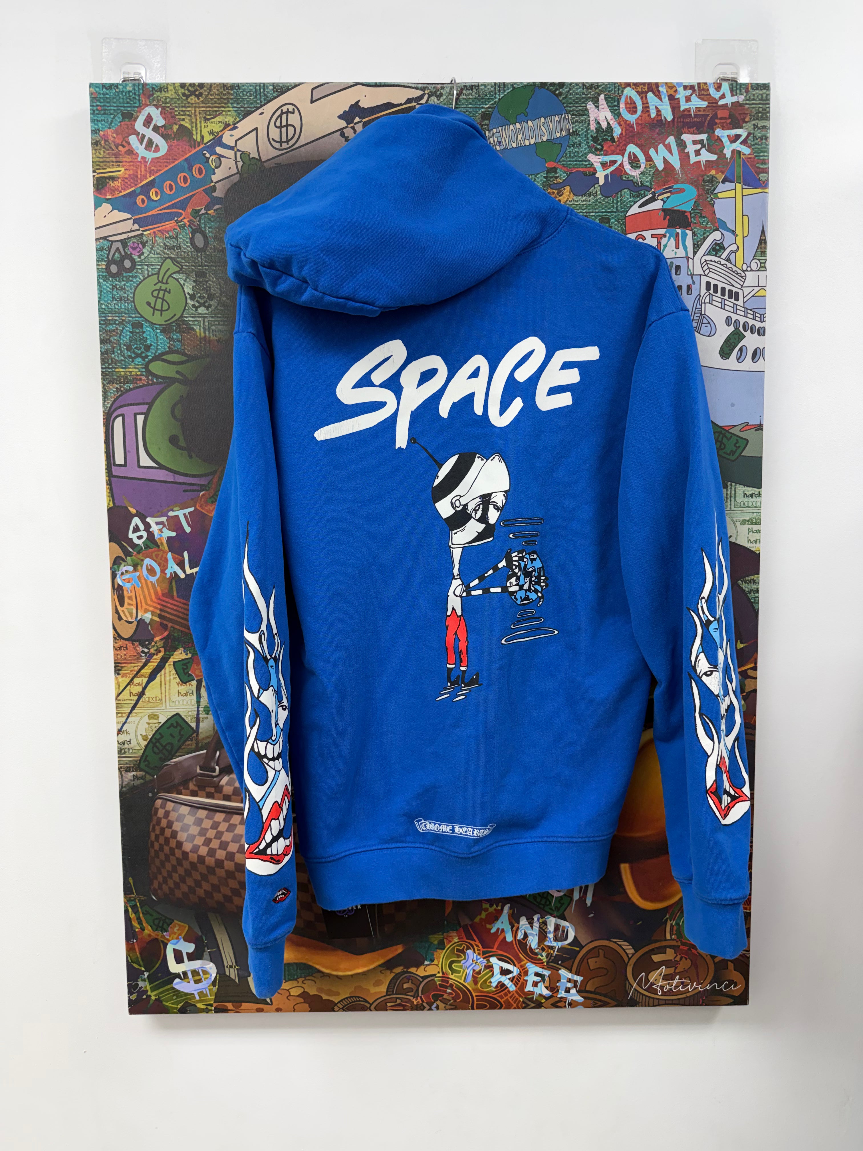 Chrome Hearts Matty Boy Blue Space Hoodie