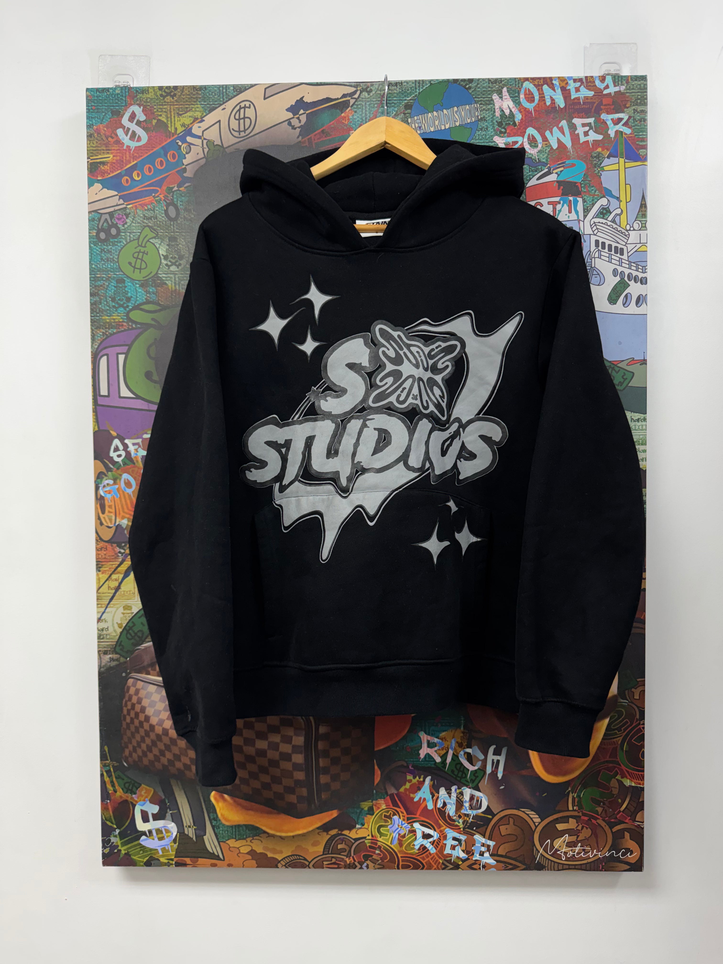 SB Studios Black Carbon Hoodie