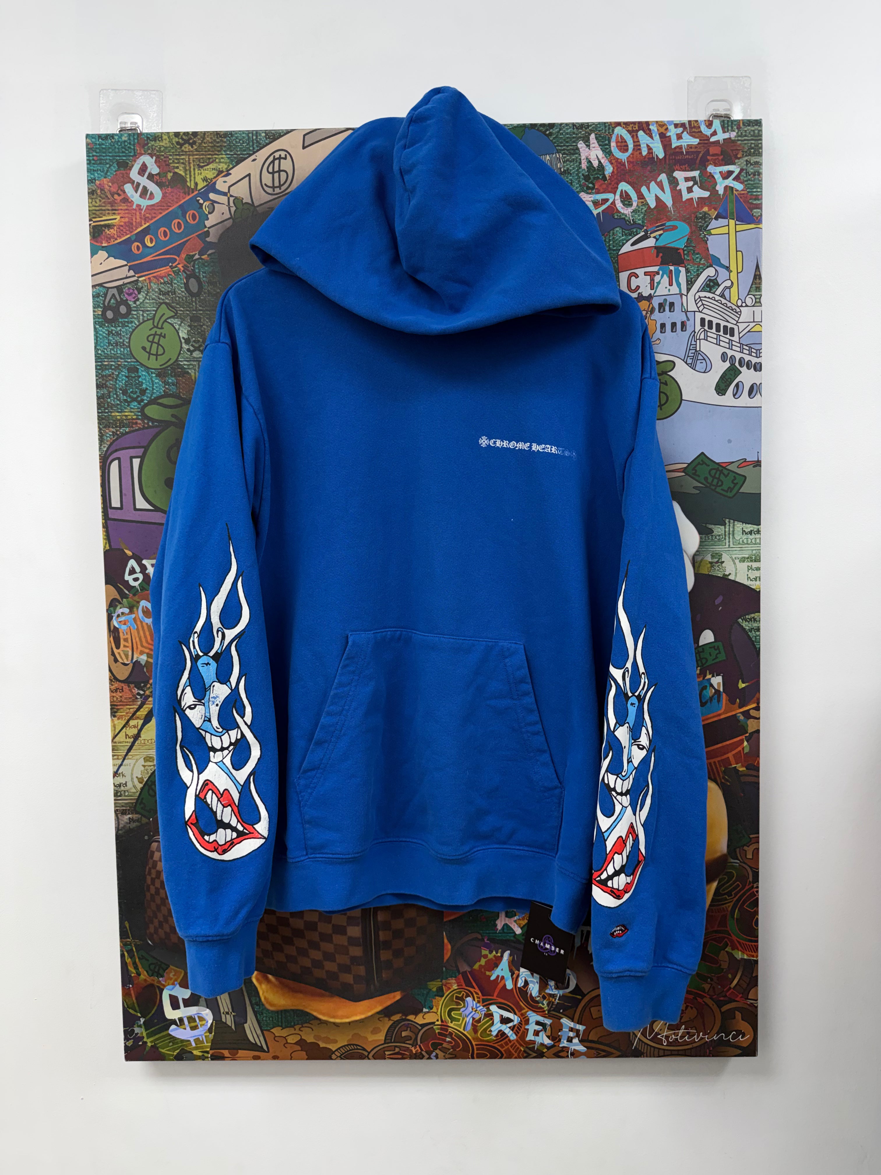 Chrome Hearts Matty Boy Blue Space Hoodie