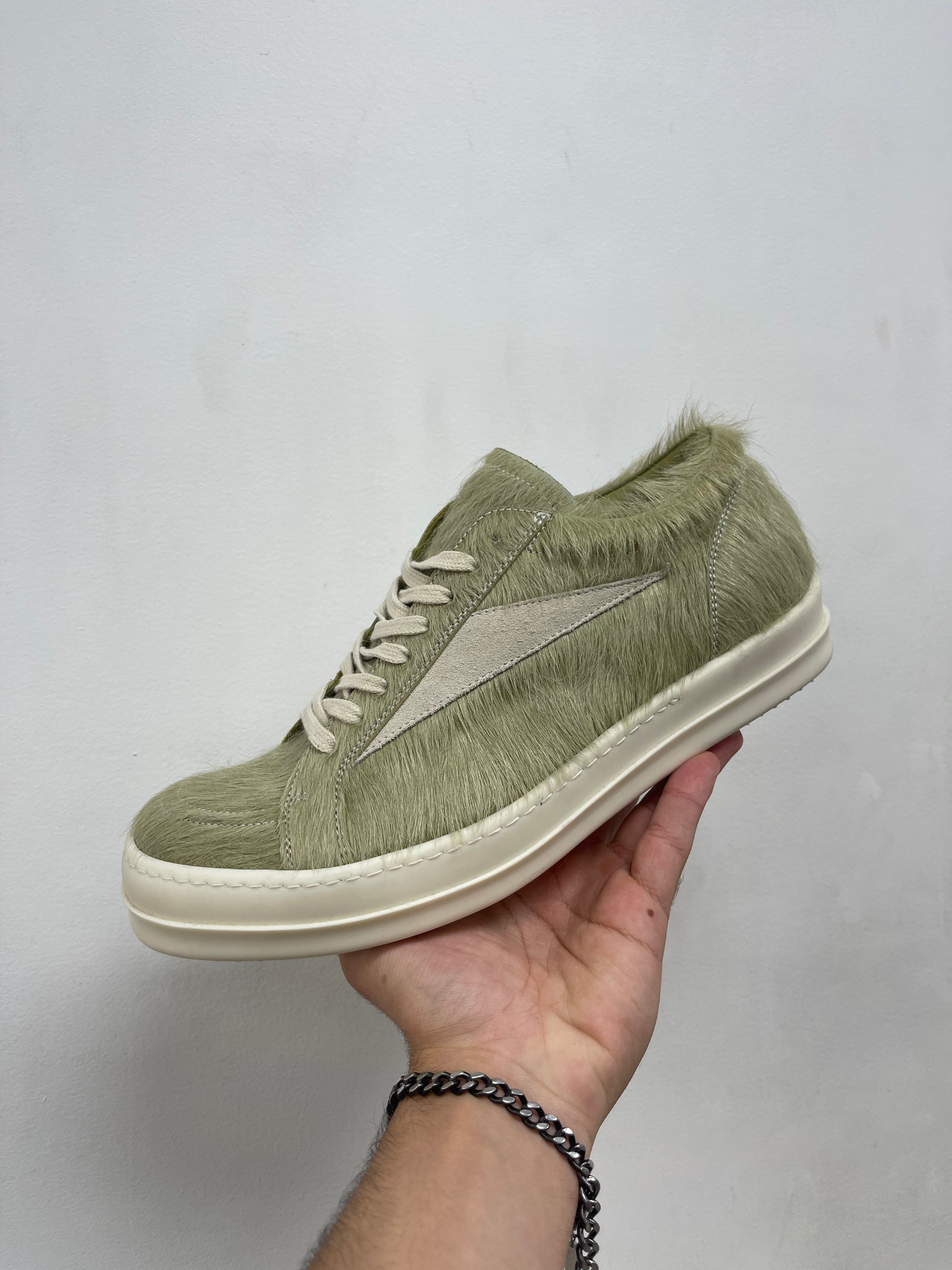 Rick Owens Dirty Acid Milk Vintage Sneakers