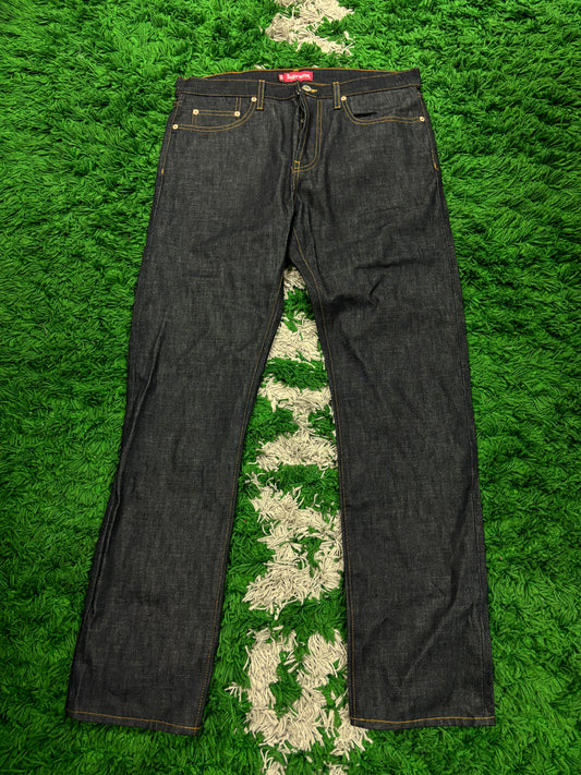 Supreme Selvedge Denim Used 34 N/A