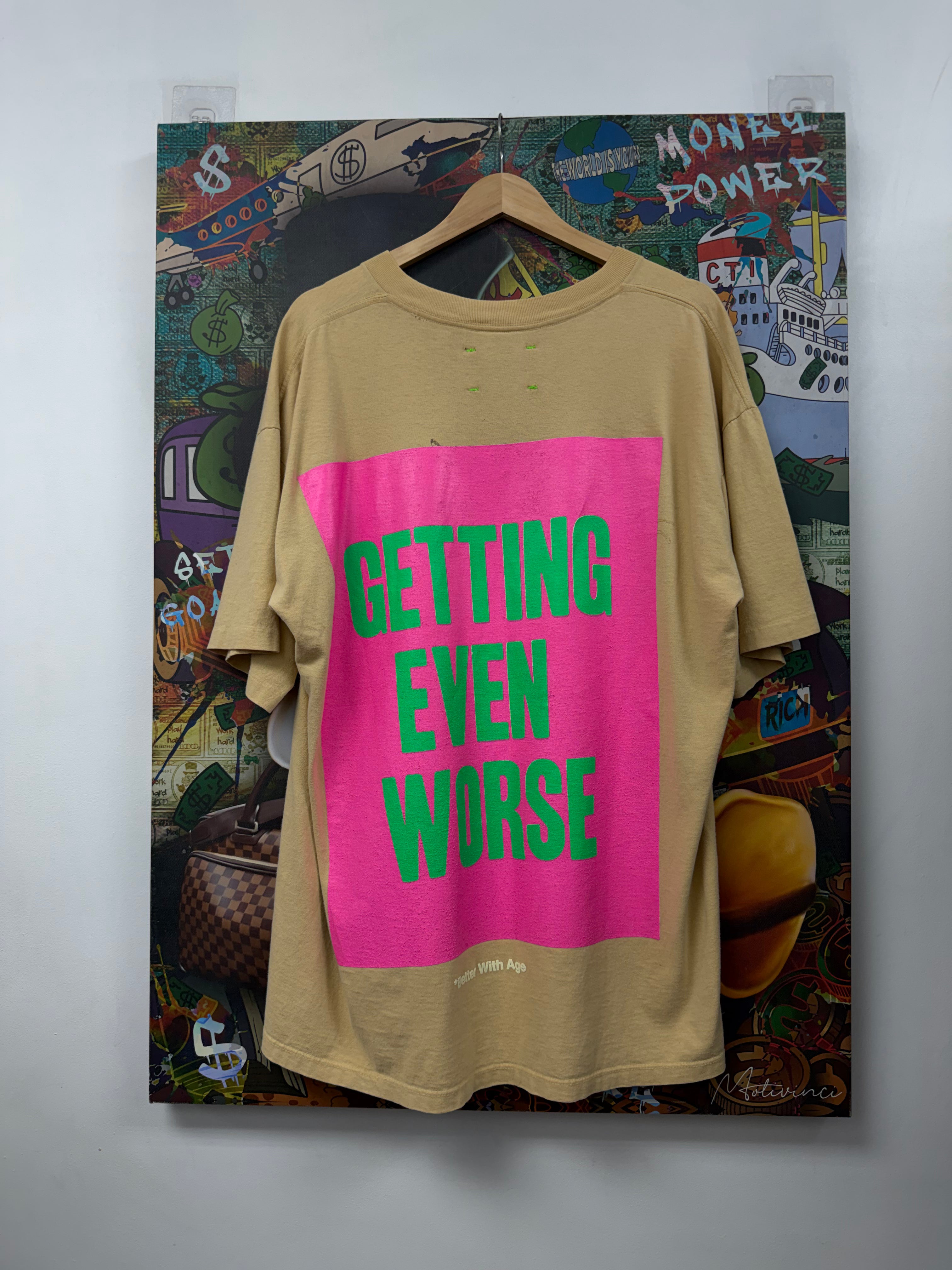 Better With Age Tan Bad Tee