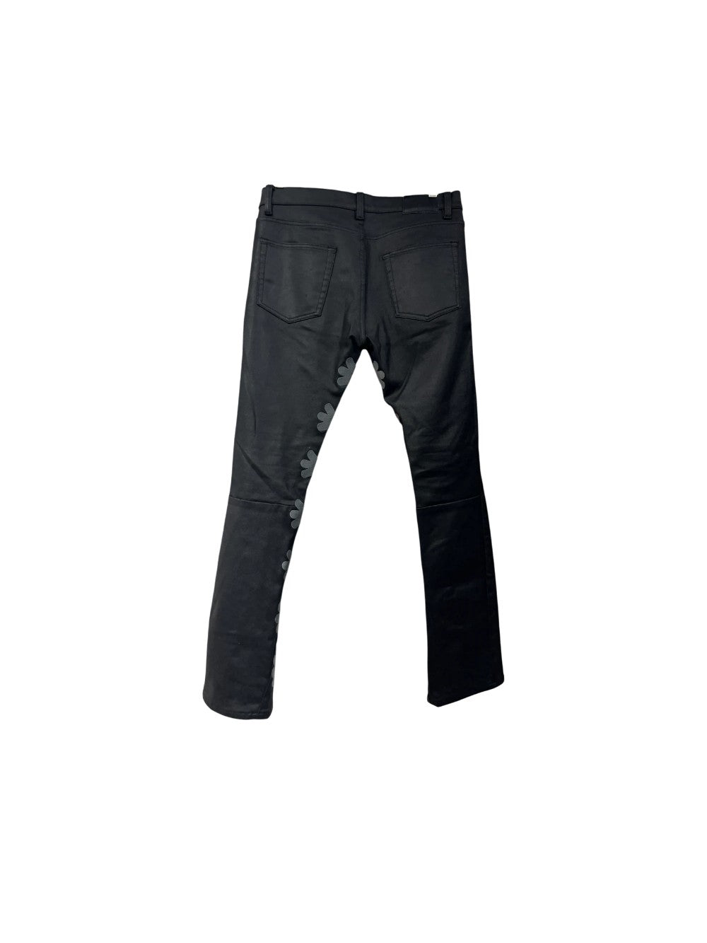 LOST SHDWS Graphite Waxed Black & Grey Jeans