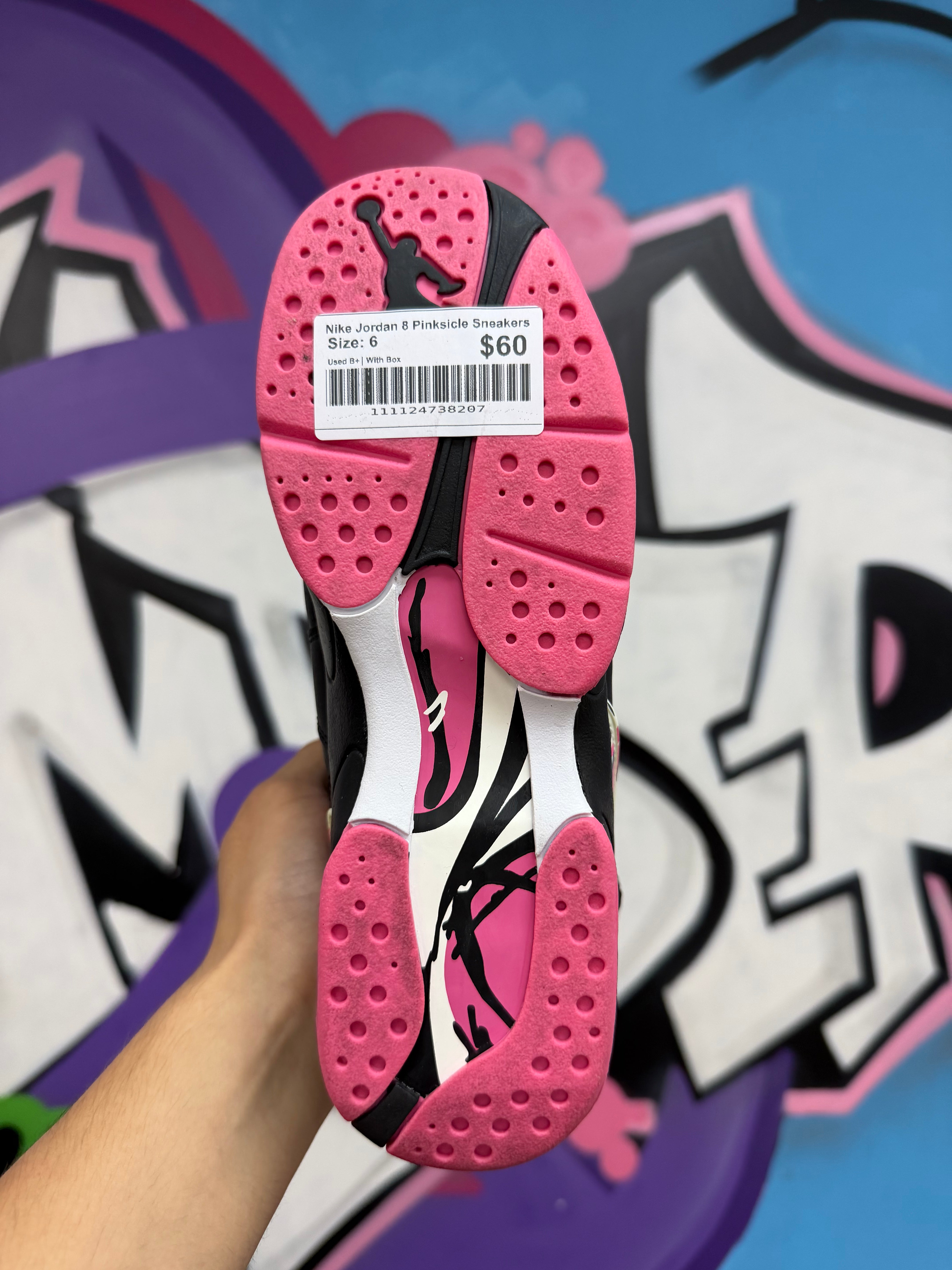 Nike Jordan 8 Pinksicle Sneakers
