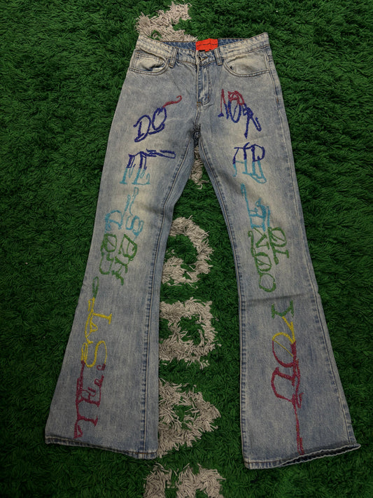 WDW Jeans Testing You Light Wash 28