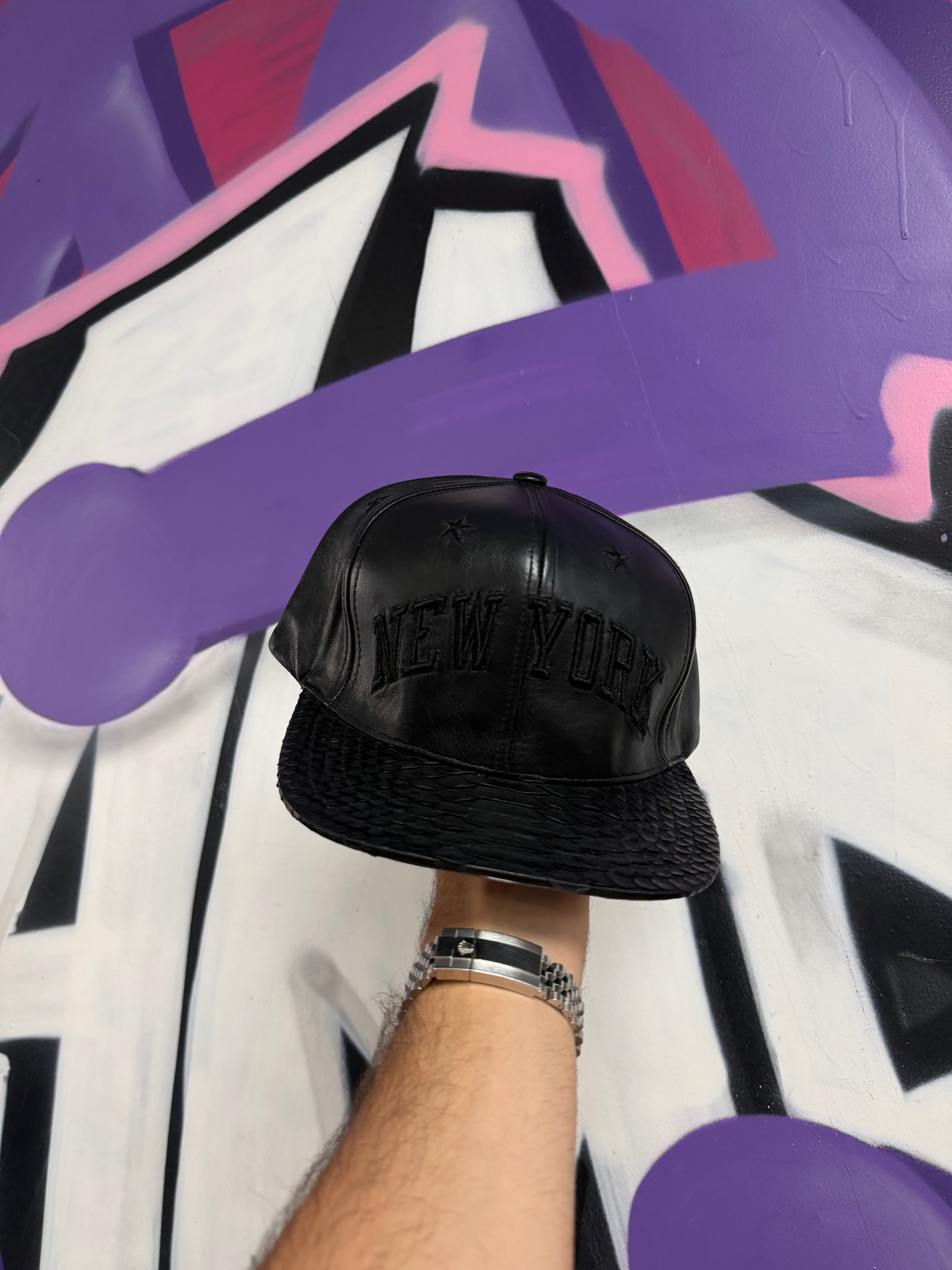 Just Don New York Leather Hat