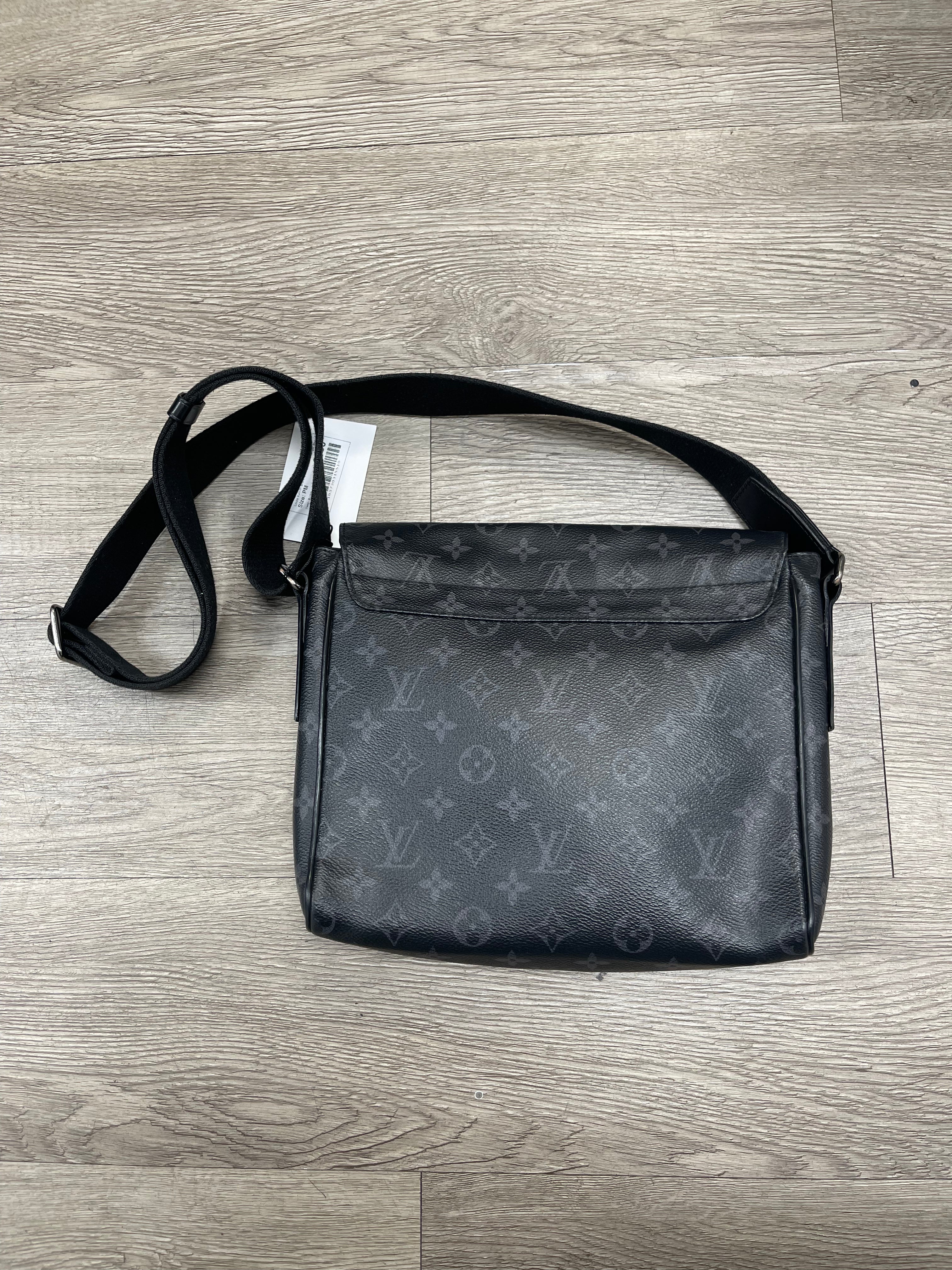Louis Vuitton Black Monogram Messenger Bag