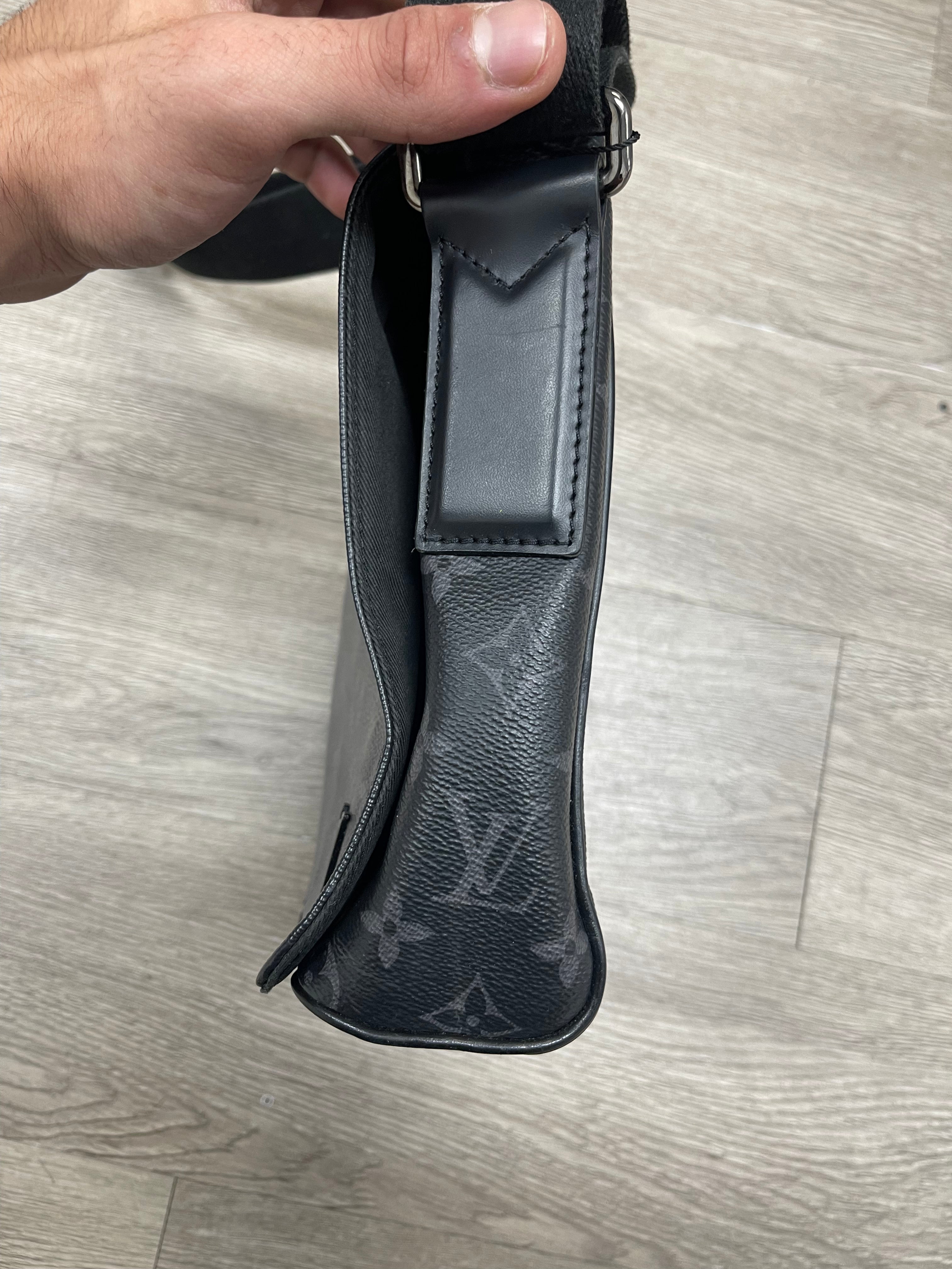 Louis Vuitton Black Monogram Messenger Bag