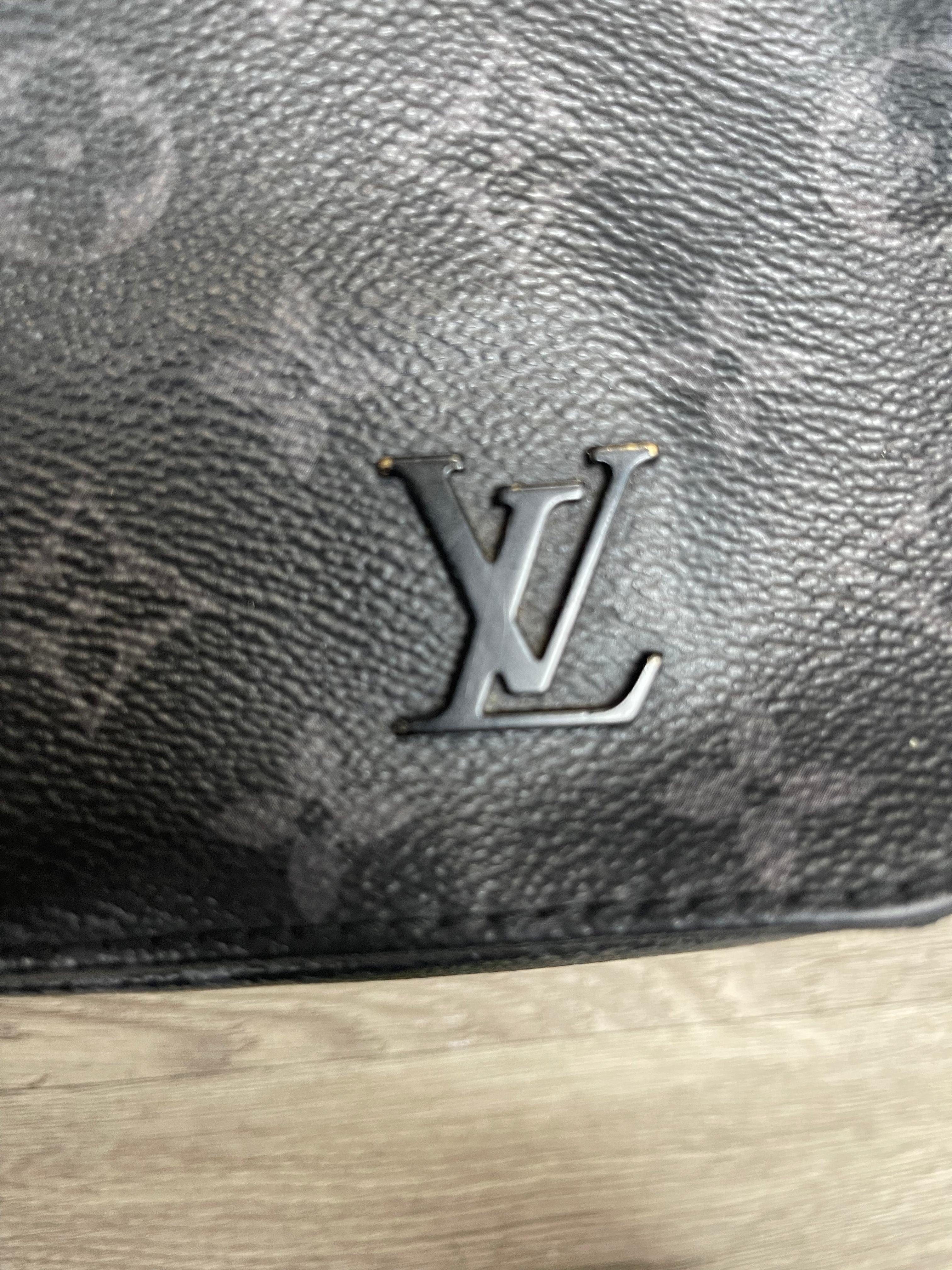 Louis Vuitton Black Monogram Messenger Bag