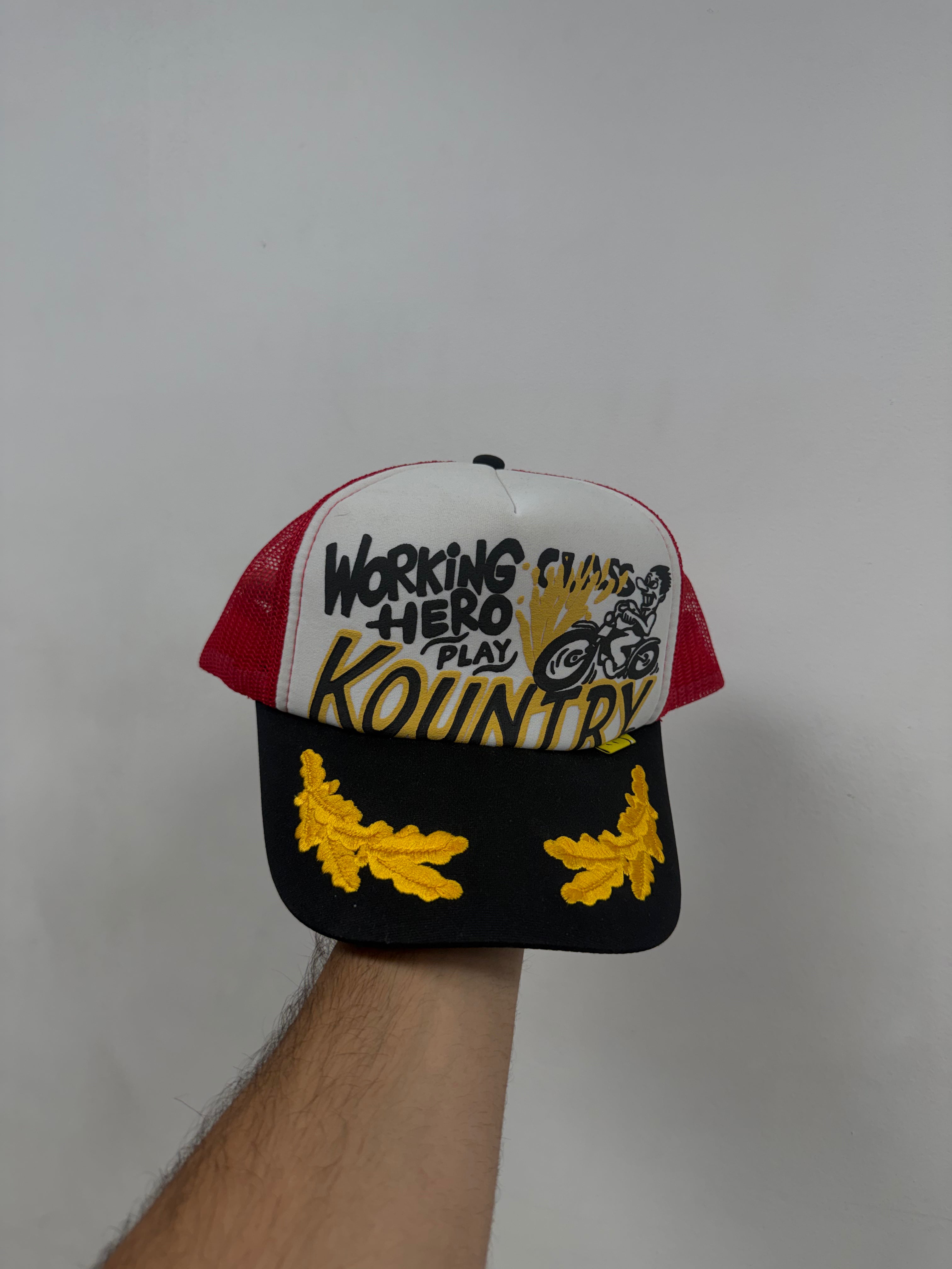 Kapital Working Class Red Trucker Hat