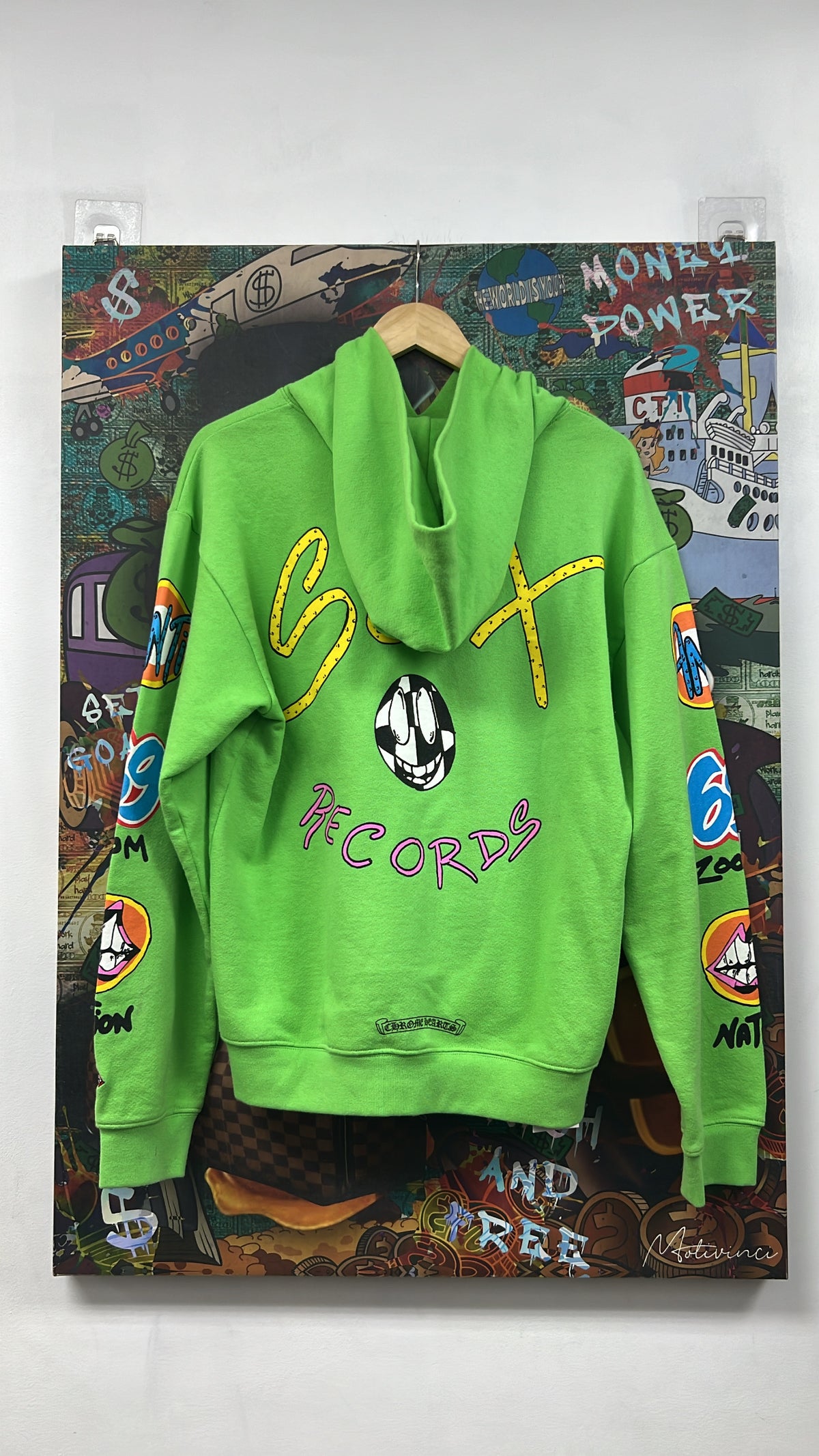 Chrome Hearts Matty Boy Green Sex Records Hoodie