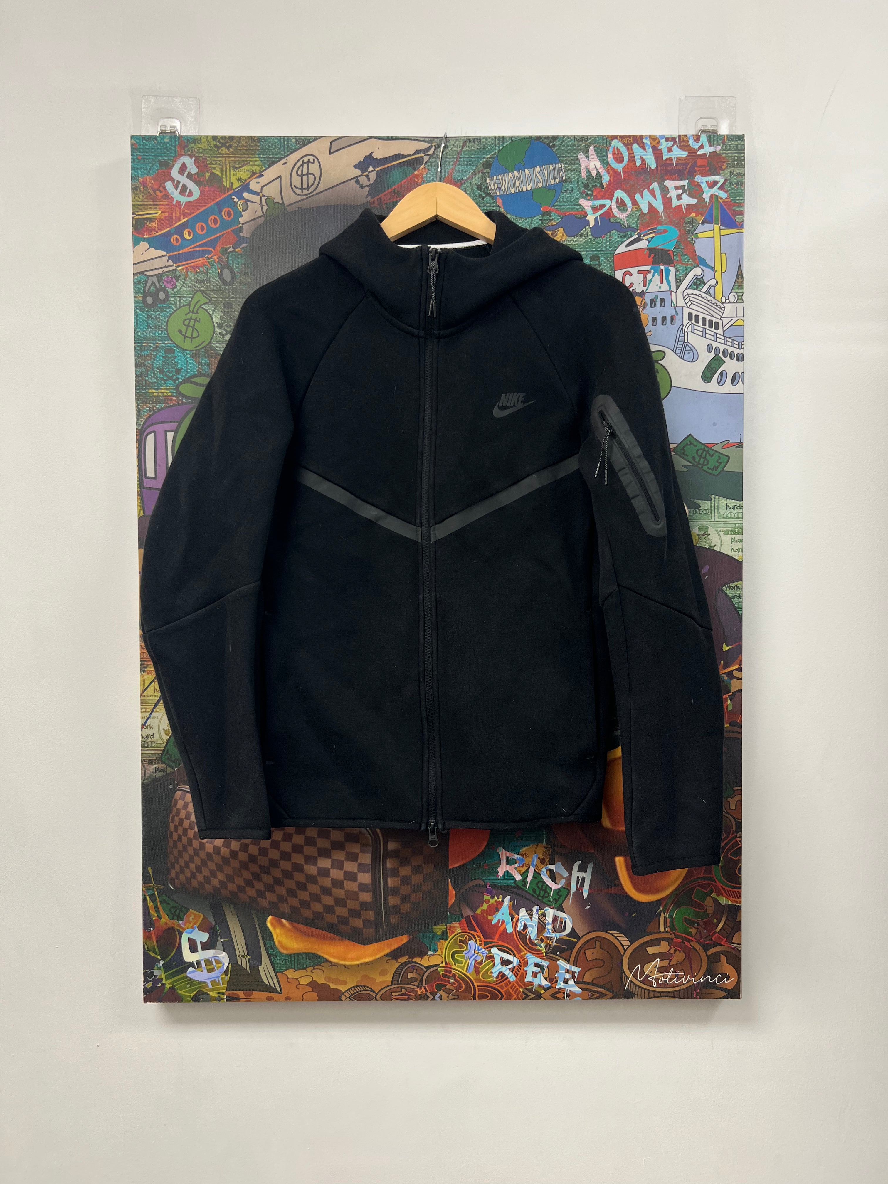 Nike Black Tech Zip Up