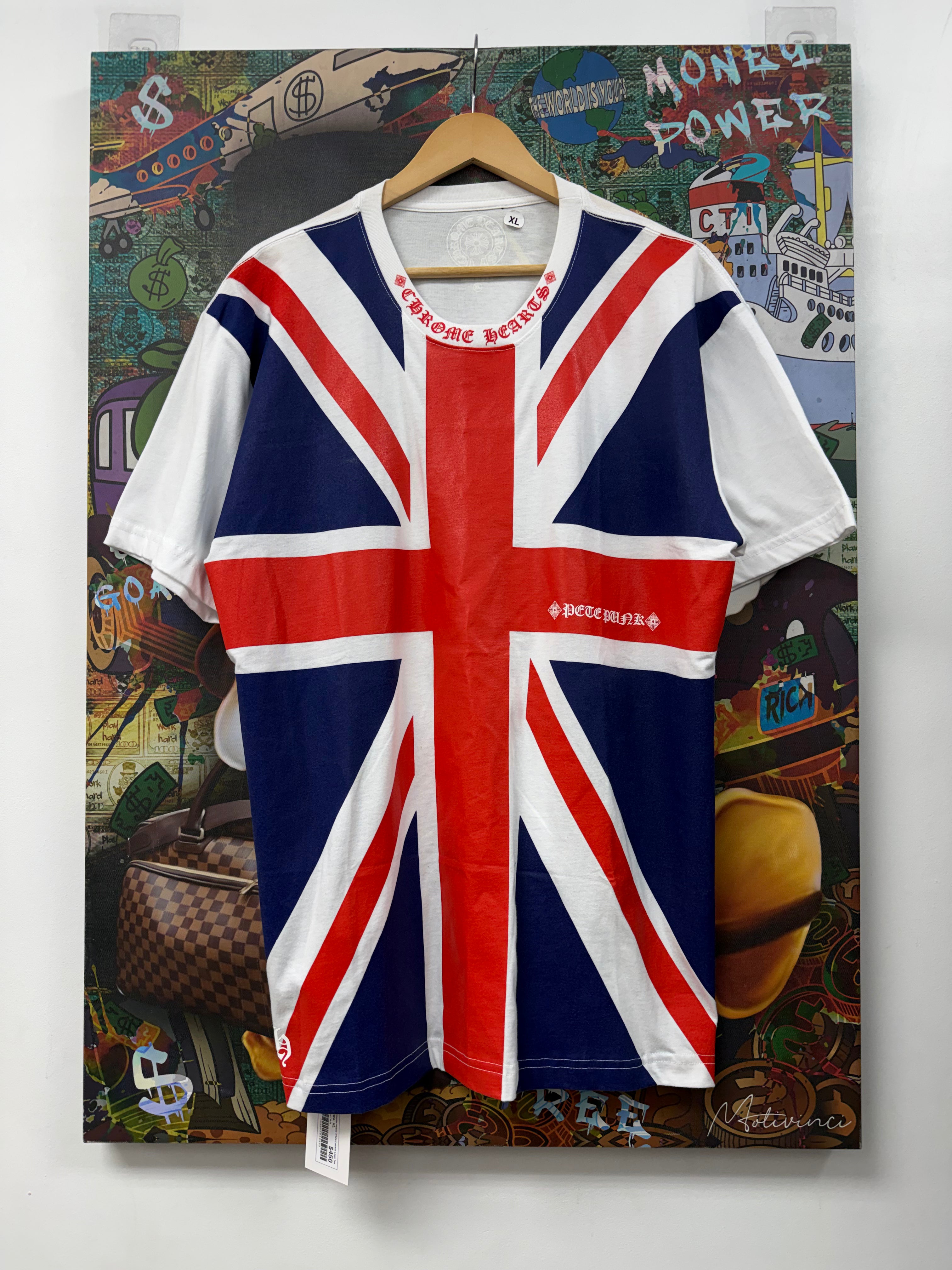 Chrome Hearts White London Logo Tee